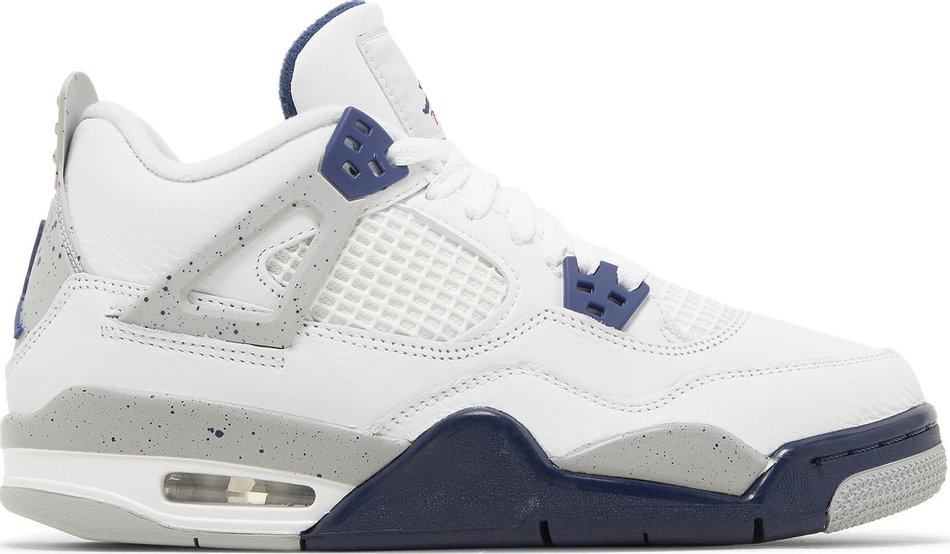 Jordan Reps 4 Retro GS  Midnight Navy  408452-140 Reps - Sneaker Replica Workshop