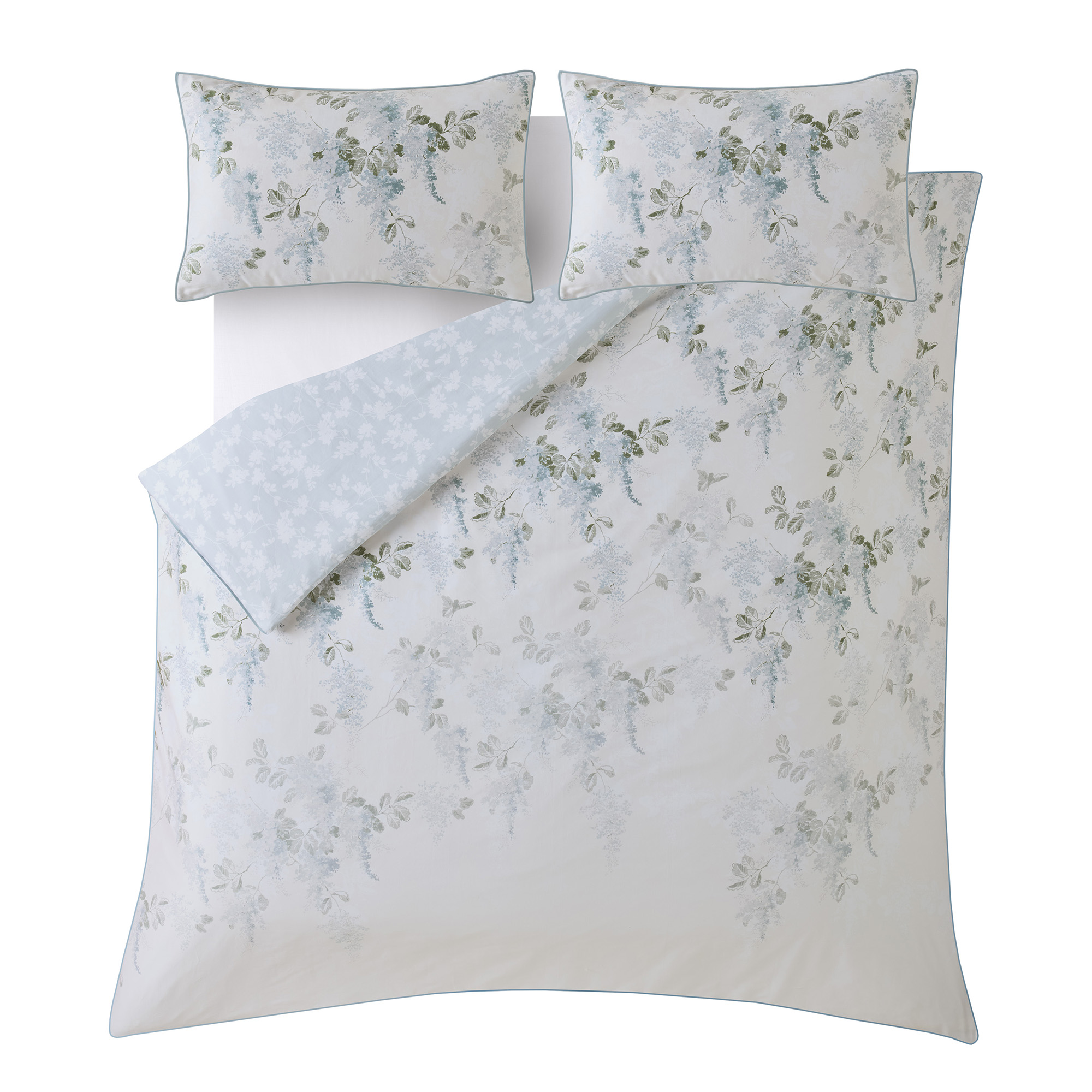 Dekbedovertrek Mirabelle Pale Seaspray 220x230 cm