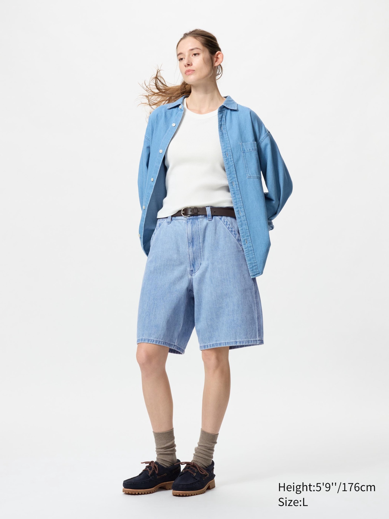 Denim Work Shorts