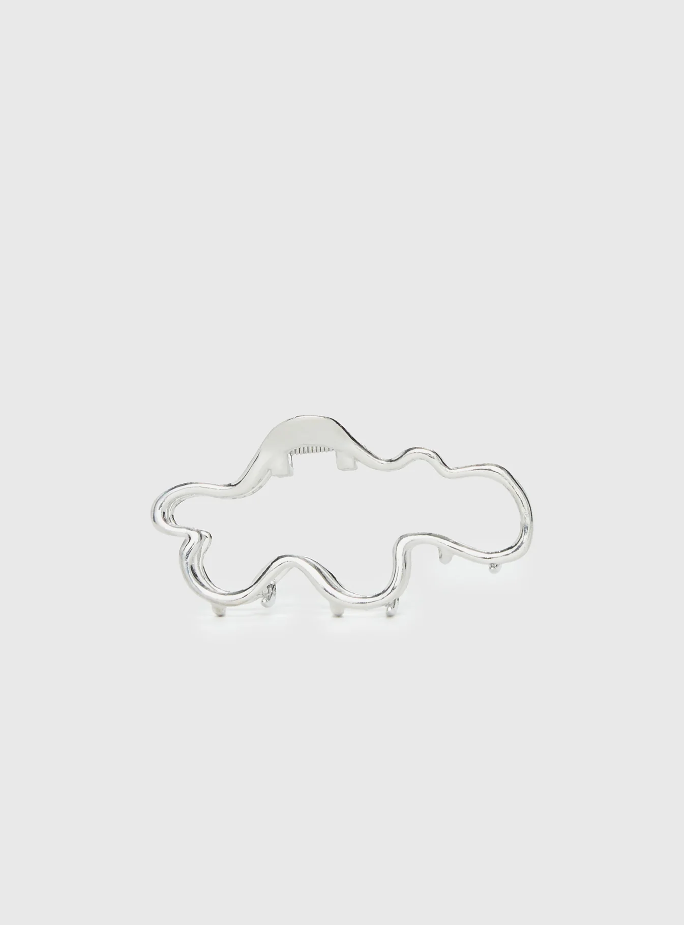 Vanish Hair Clip Silver