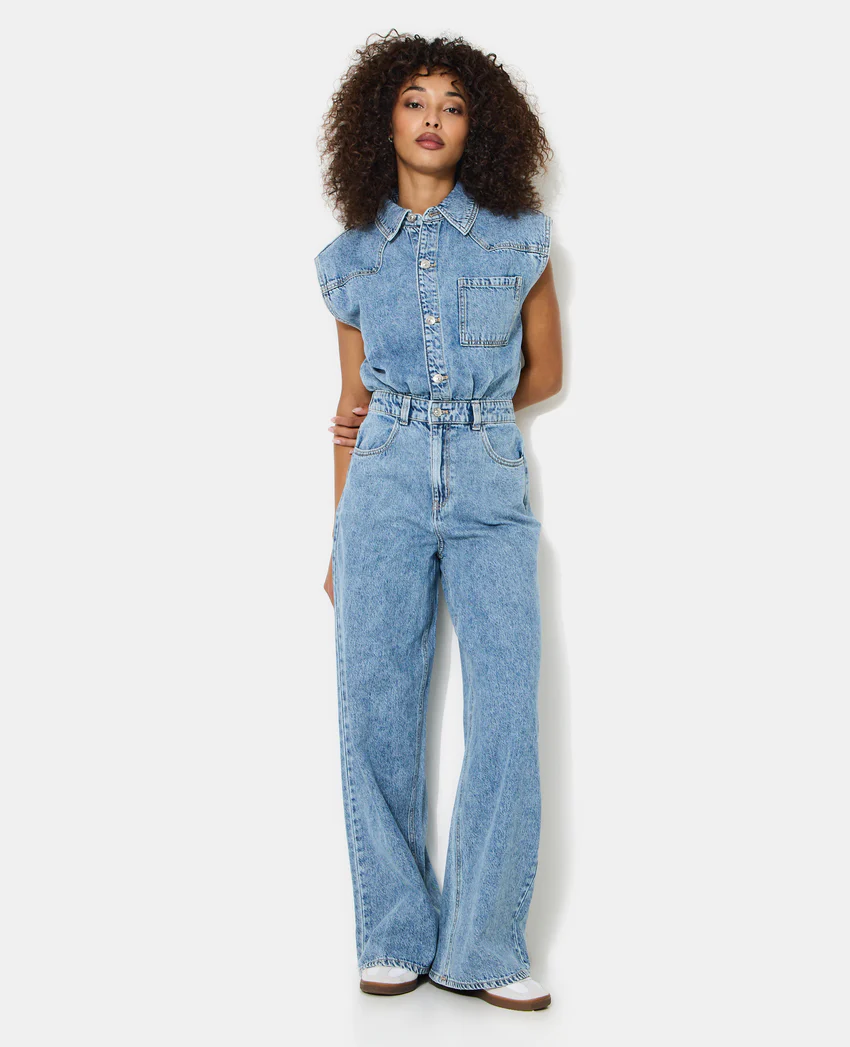 Pimkie Combinaison en jean sans manches