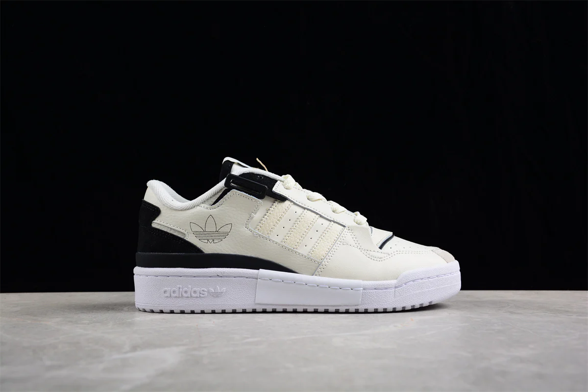 adidas Forum Exhibit Low in Cream White/Black - Sneaker Replica Workshop