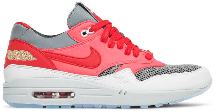 CLOT x Air Max 1  Kiss Of Death-Solar Red  DD1870-600 - Sneaker Replica Workshop