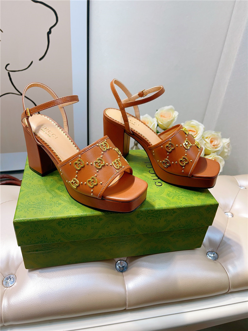 gucci GG buckle platform high heels - Sneaker Replica Workshop