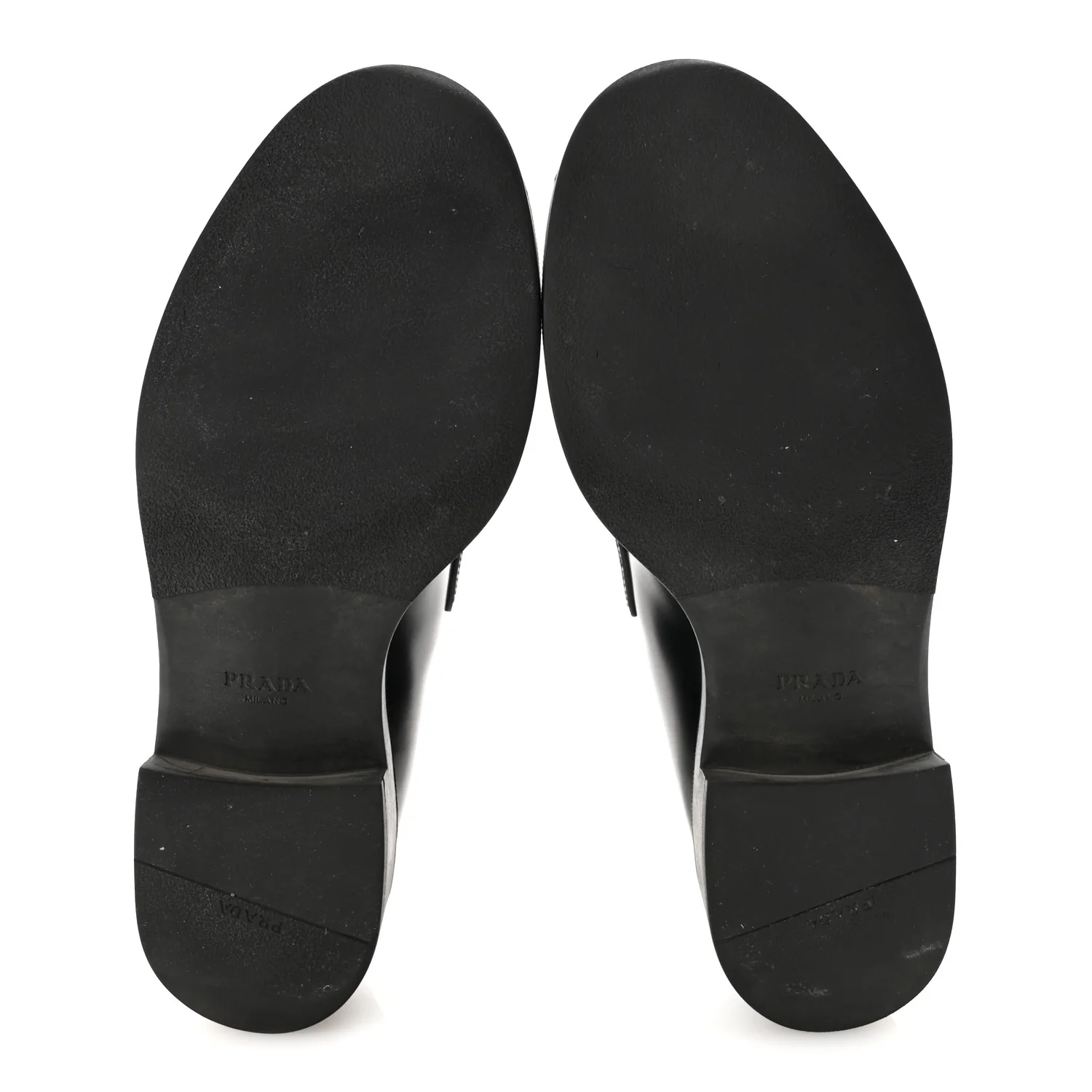 Spazzolato Metal Triangle Logo 50mm Loafers 40 Black - Top Club