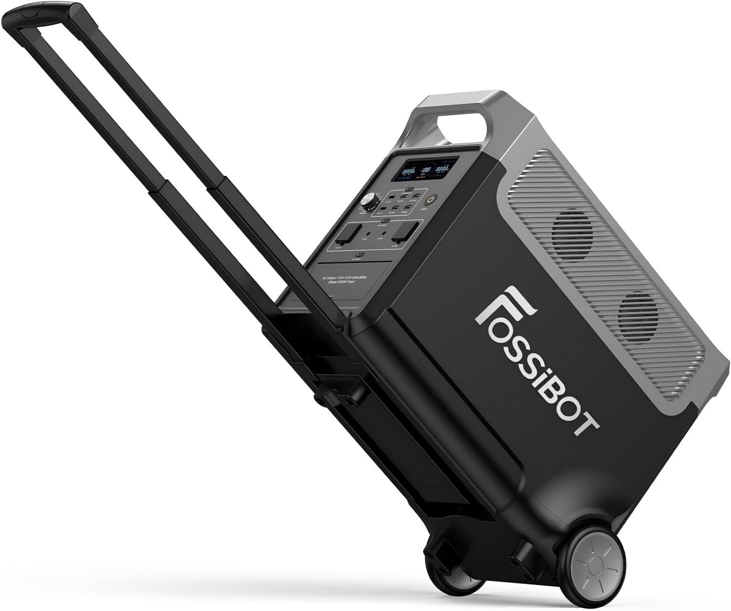 FOSSiBOT F3600 Pro Centrale Elettrica Portatile Uscità CA da 3600W, 3840 Wh batteria LFP Durata di servizio di 15 anni, espandibile 3,8 �?11,5 KWh, Power station generatore solare per casa campeggio