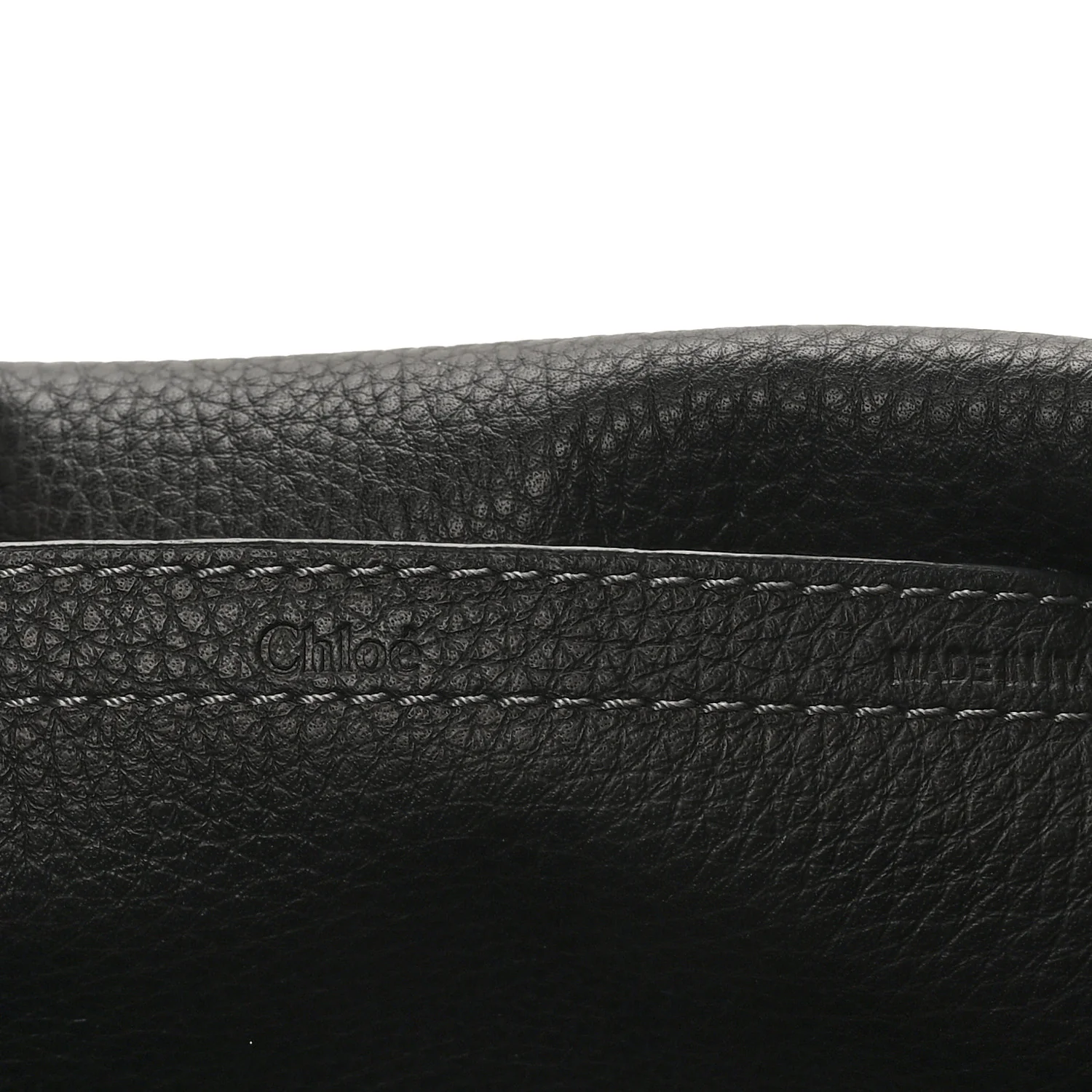 Grained Calfskin Medium Marcie Saddle Bag Black - Top Club