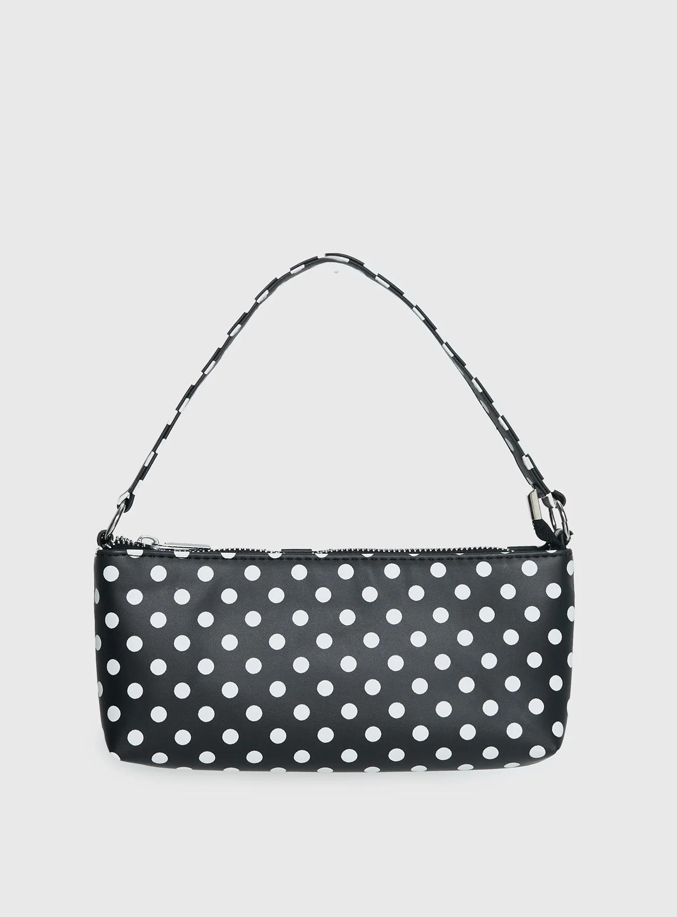 Aire Shoulder Bag Black Polka