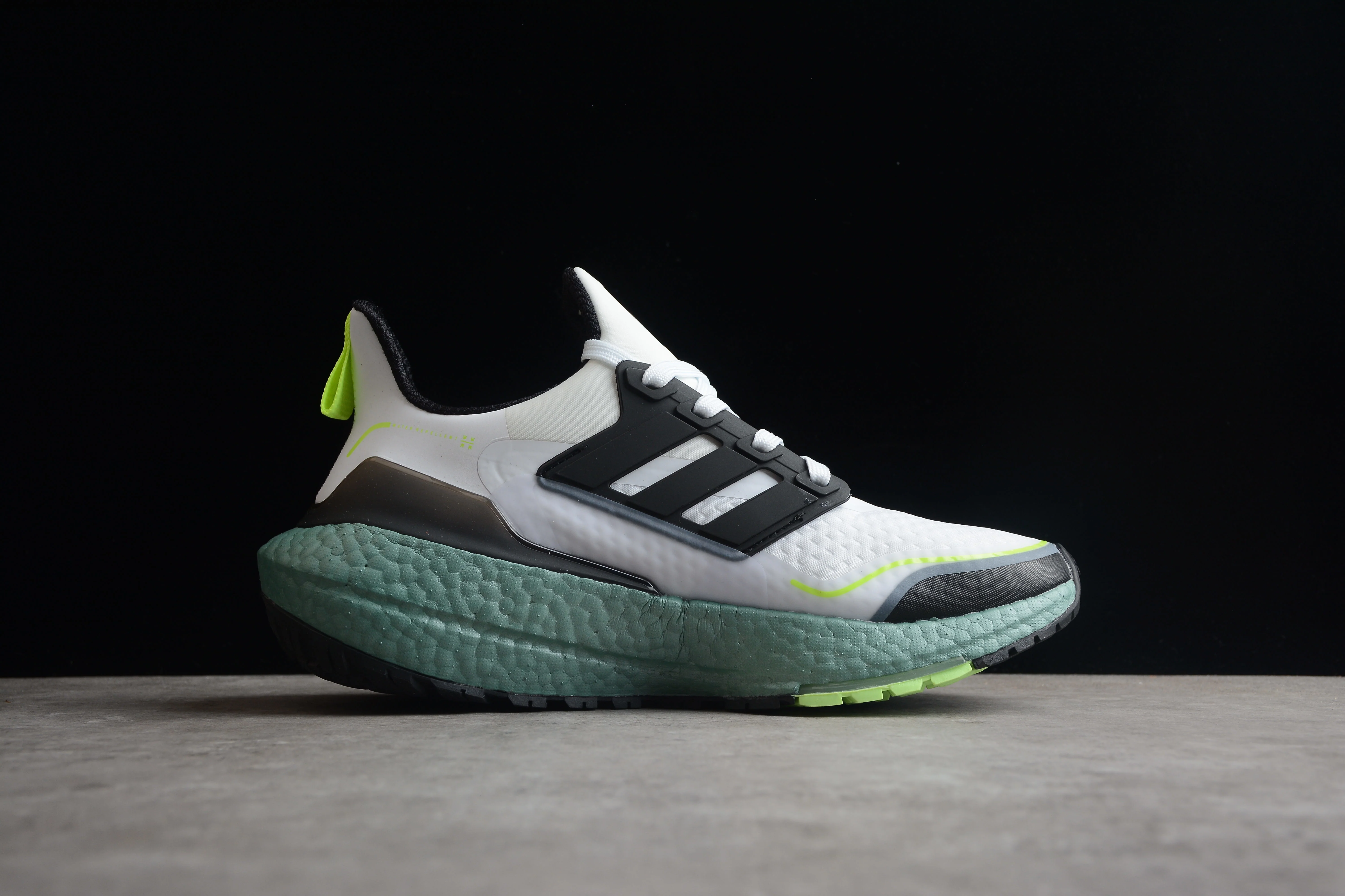 adidas UltraBoost 21 COLD.RDY 'White Signal Green'. - Sneaker Replica Workshop