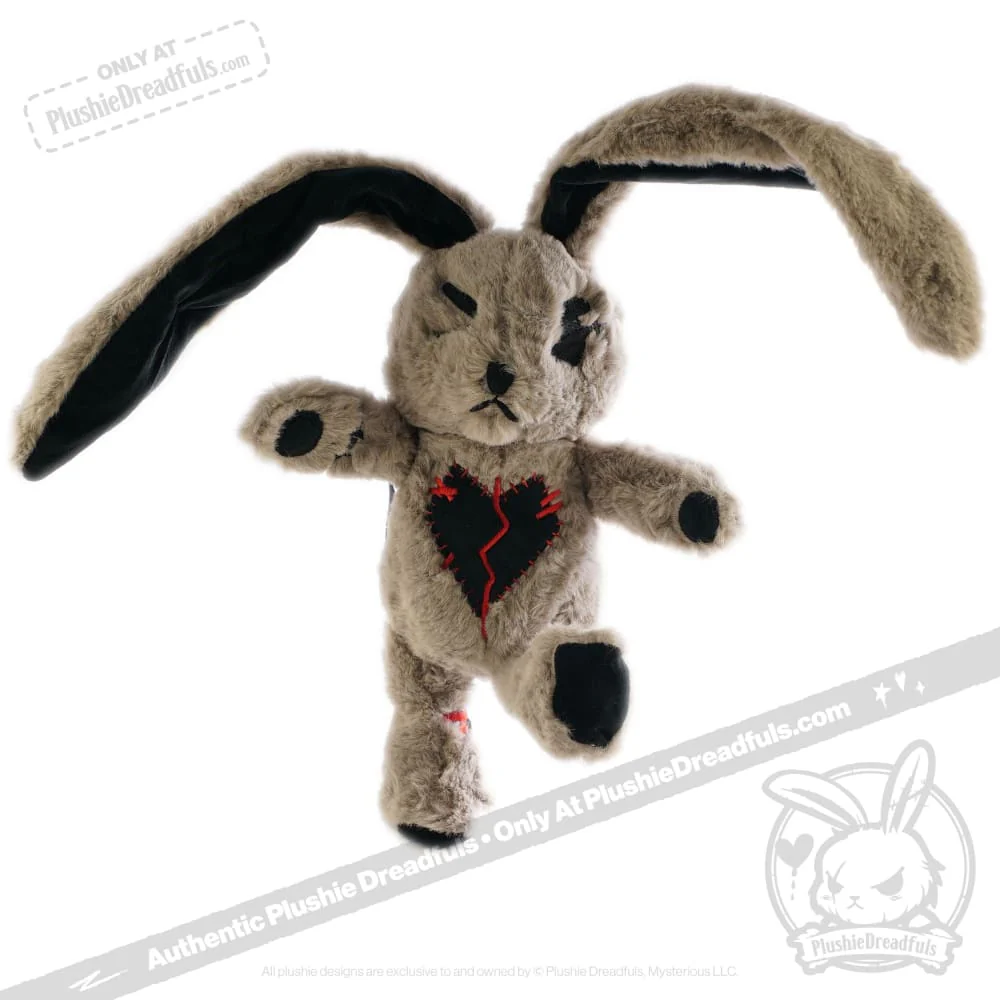 Plushie Dreadfuls -  Angry Rabbit - Plush Stuffed Animal