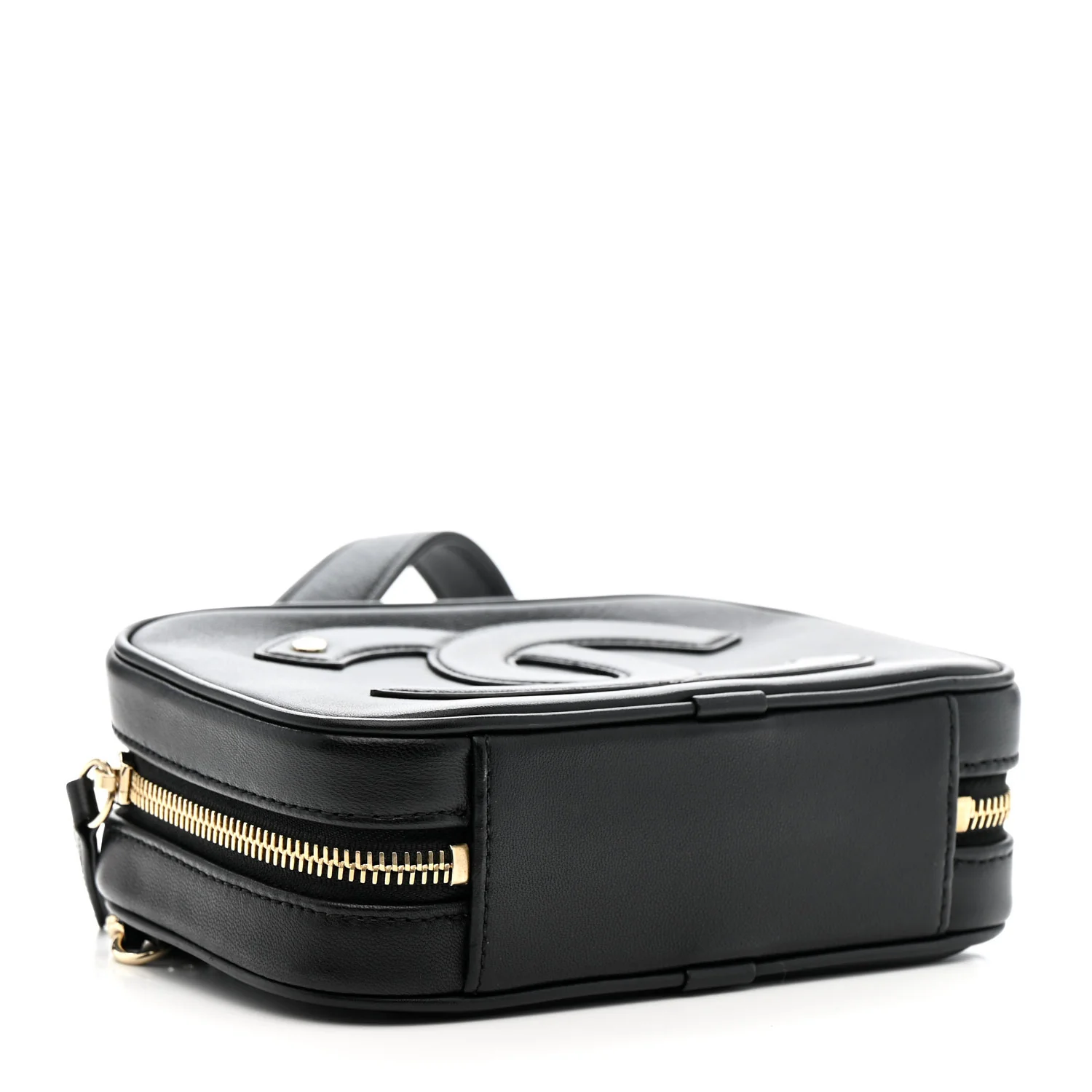 Lambskin CC Mania Camera Case Black - Top Club