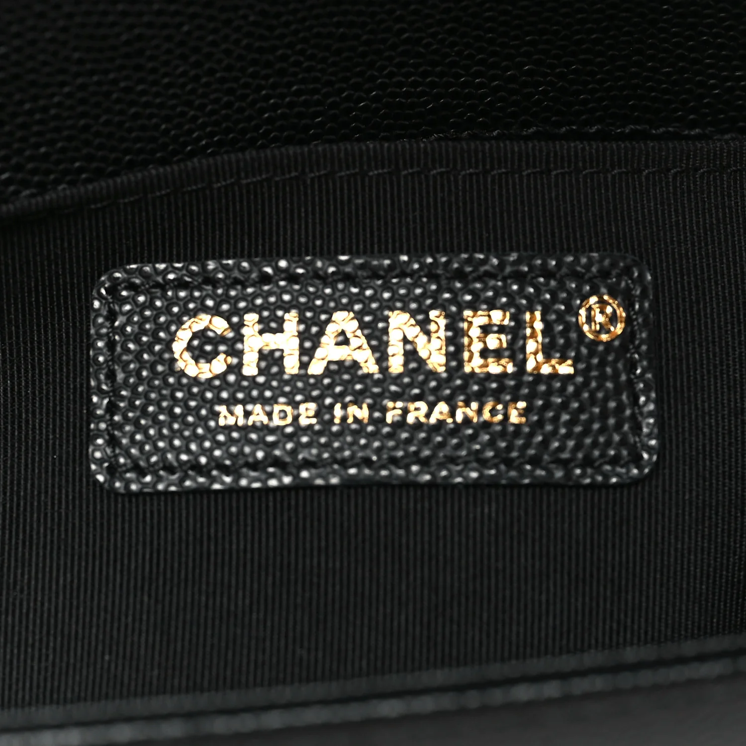 Caviar Quilted Small Boy Flap Black - Top Club