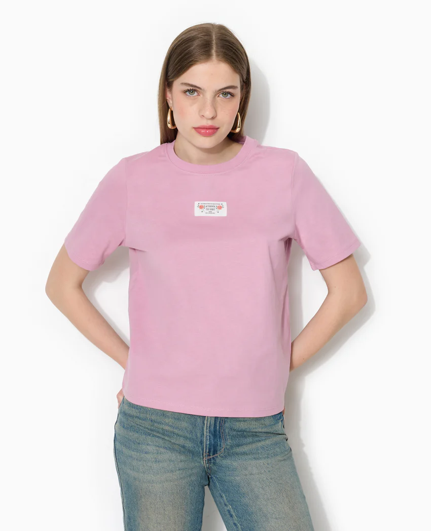 Pimkie T-shirt avec étiquette cousue devant