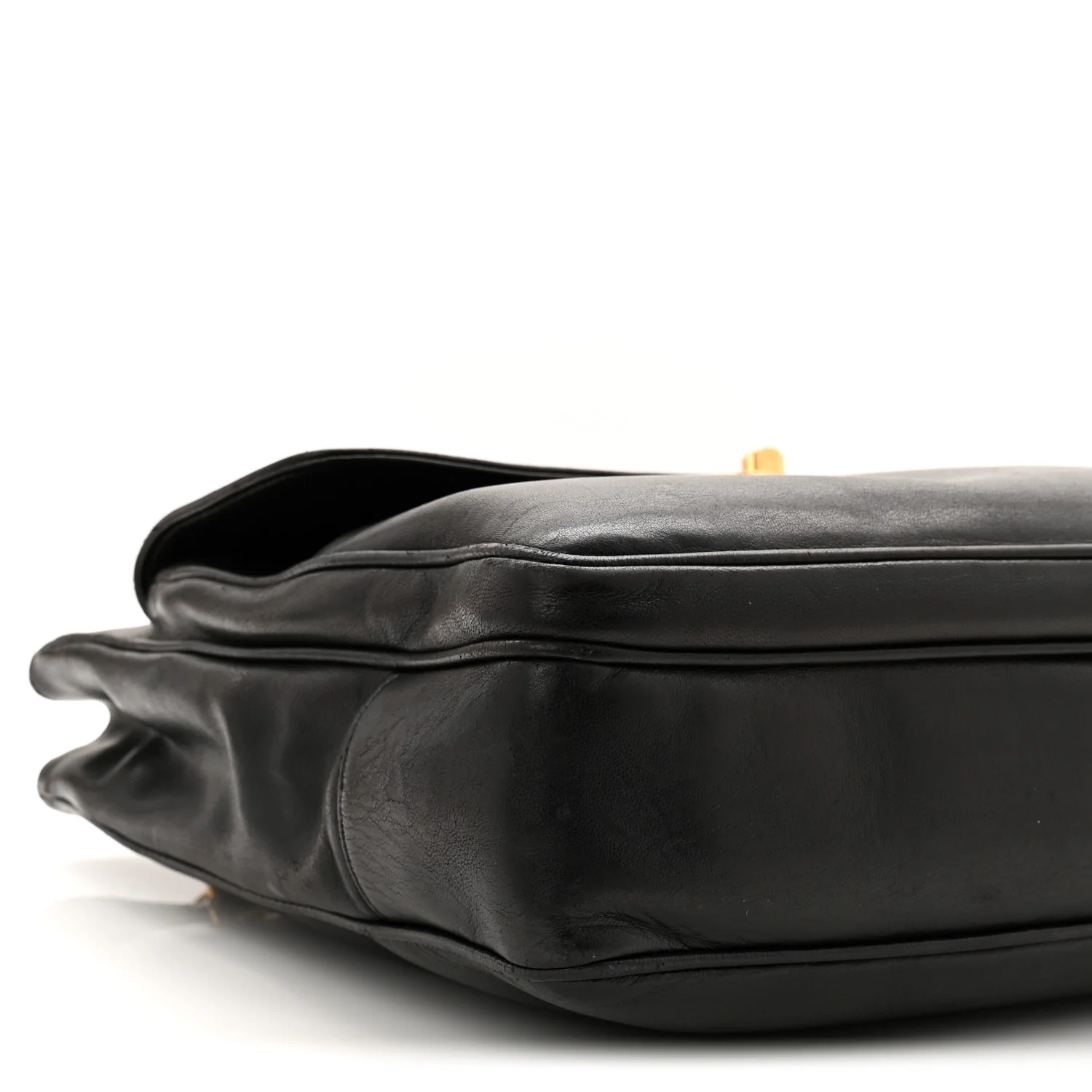 Lambskin CC Flap Shopping Tote Black - Top Club