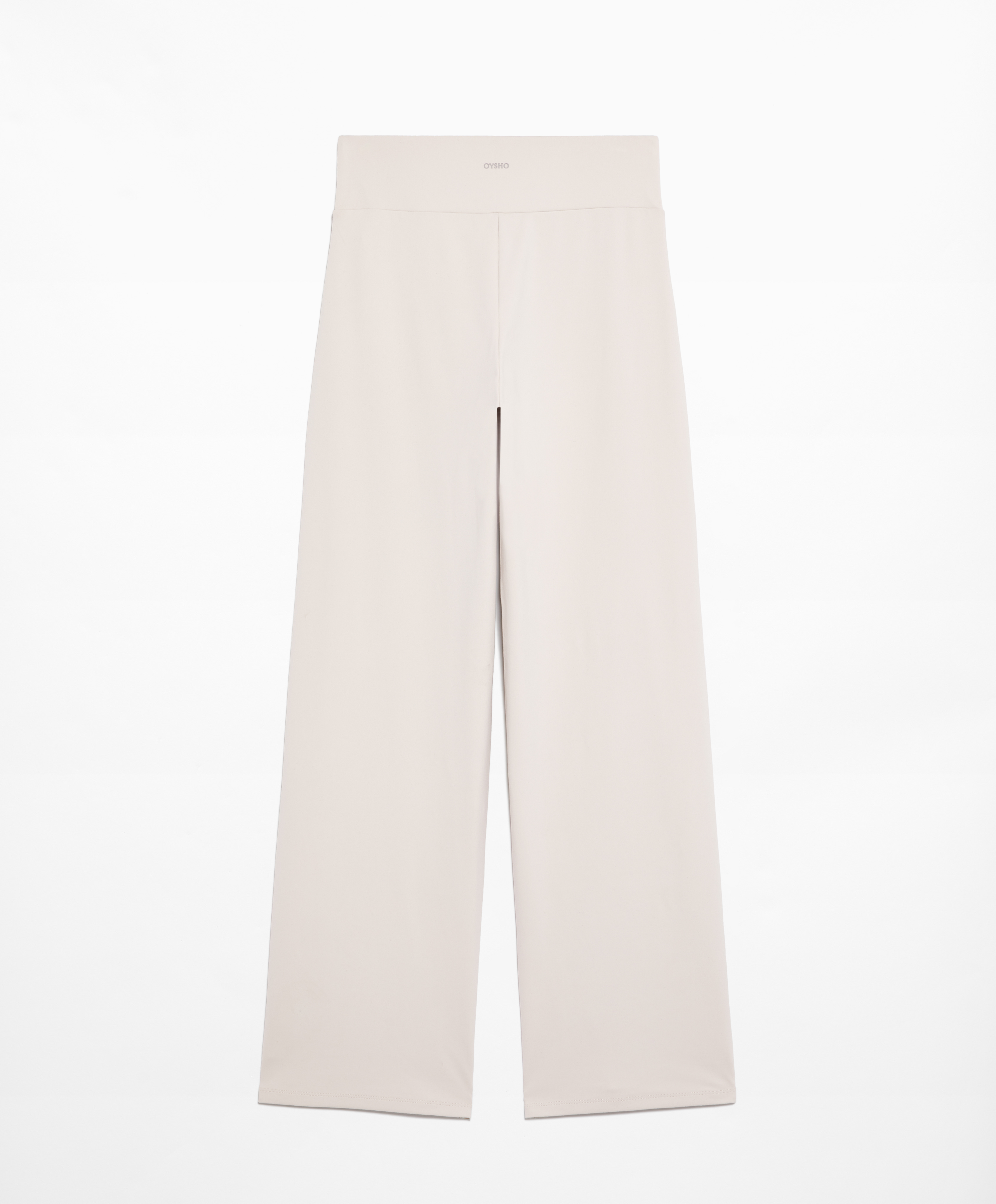 OYSHO High-rise comfortlux straight-leg trousers