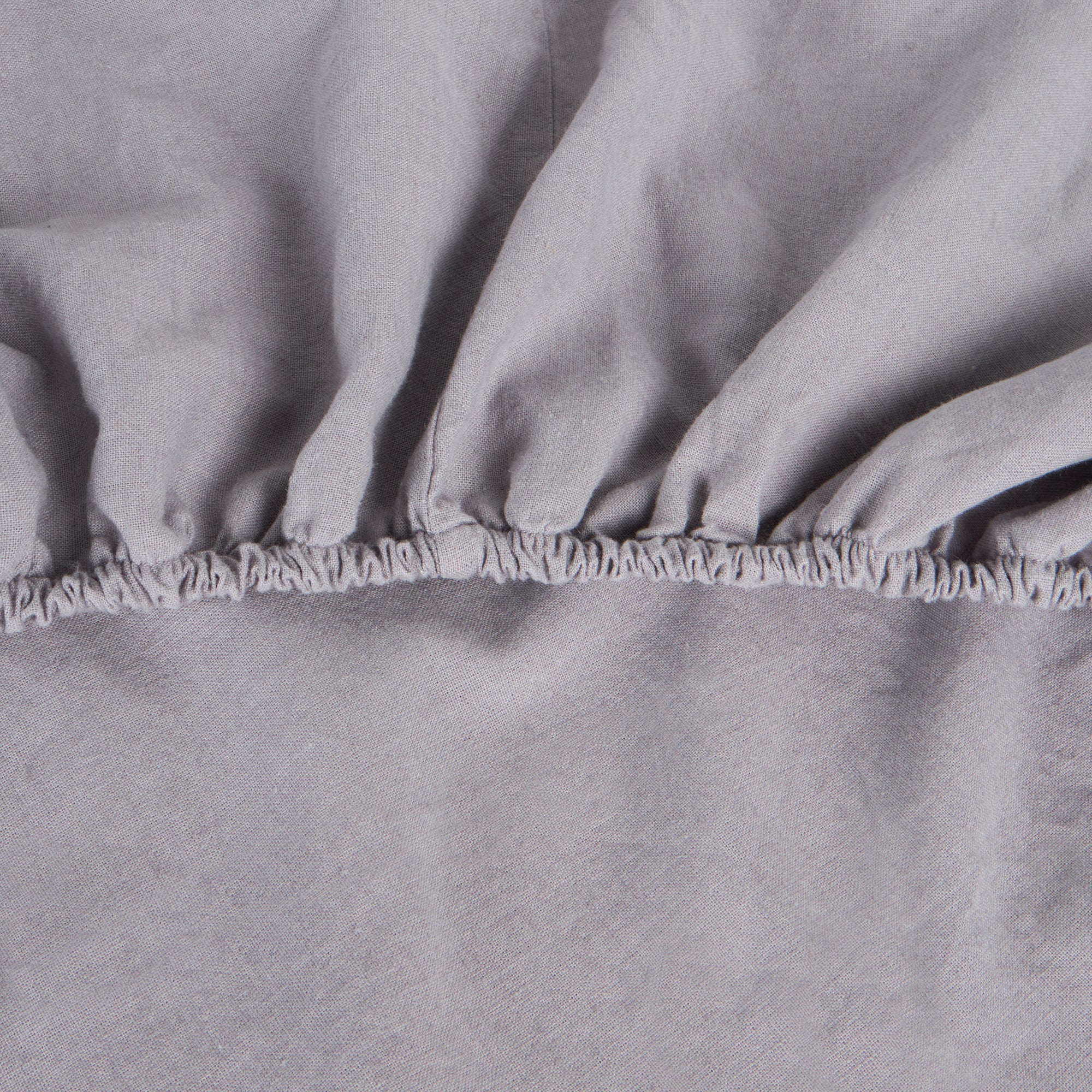 Lenzuolo Inferiore In Misto Lino Violino 175X205+30 Antracite Bellora