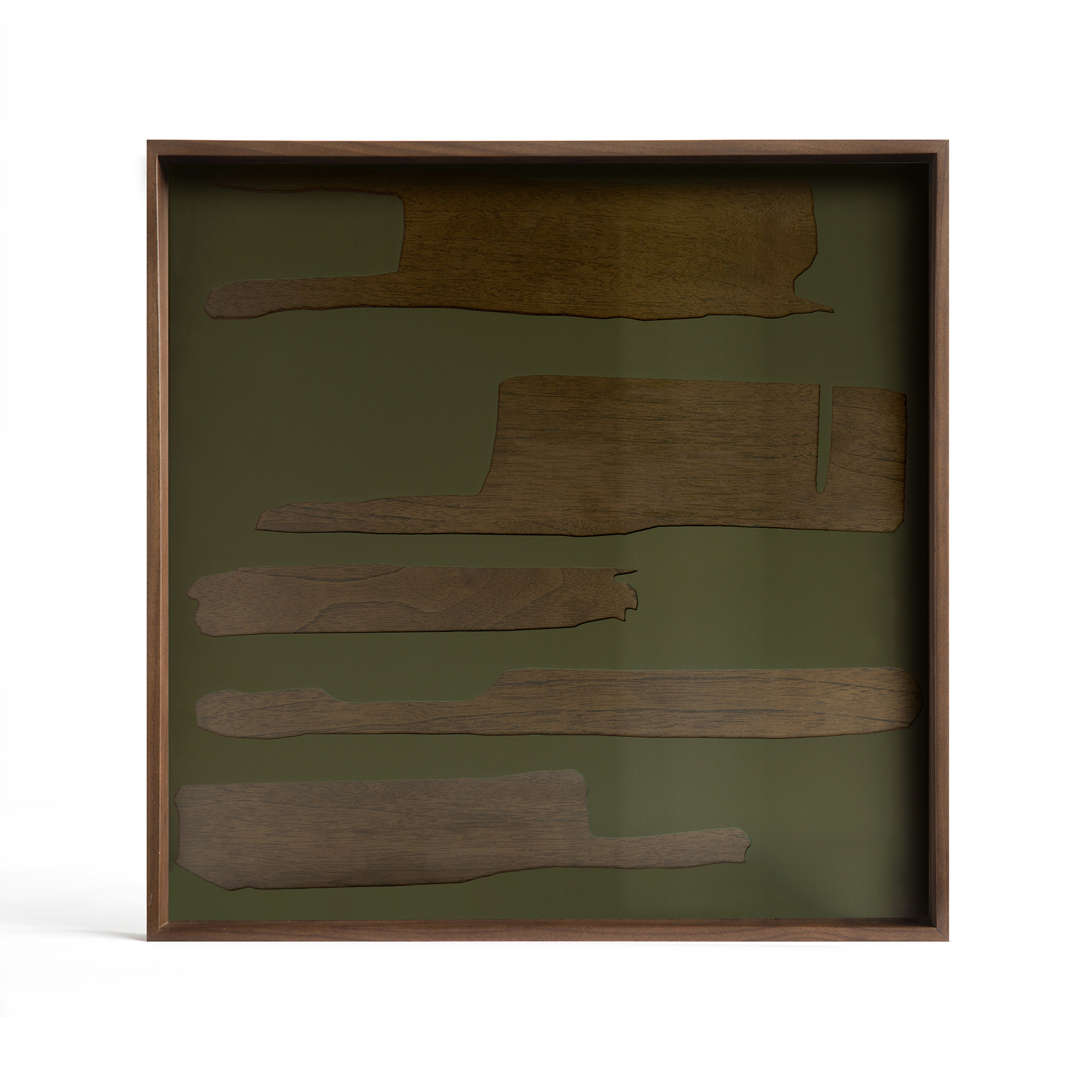 Second Nature glazen dienblad 51x51 cm