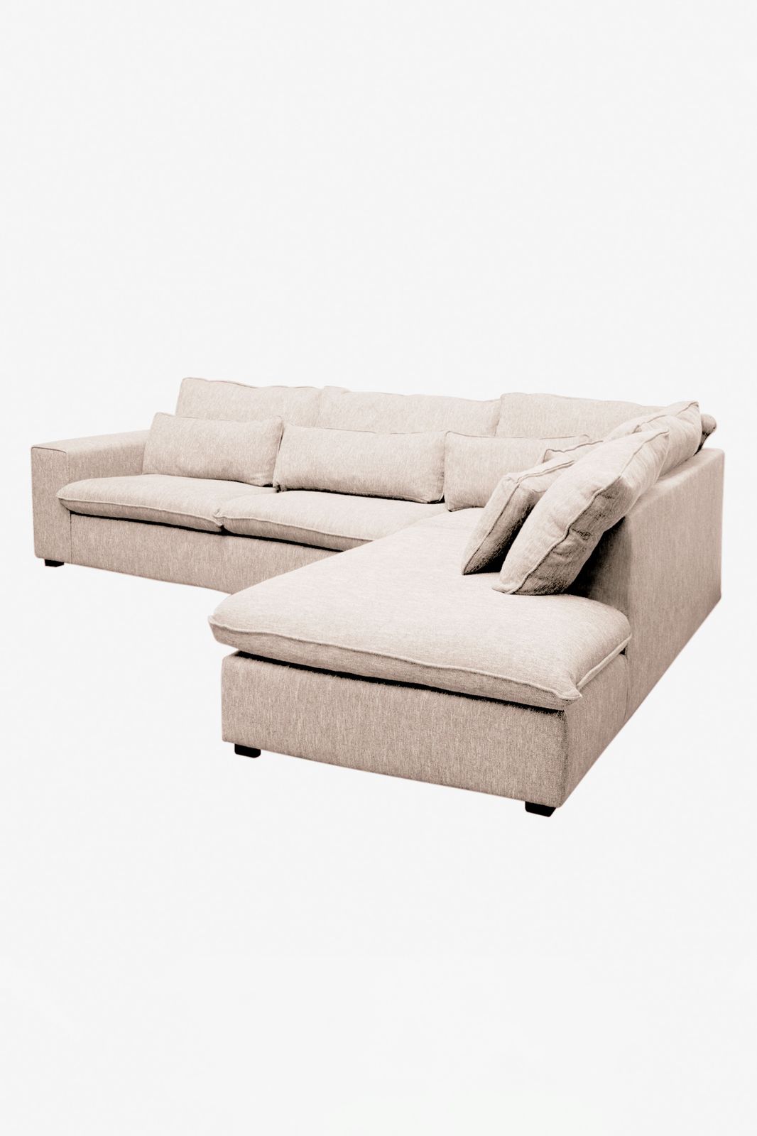 Baron bank 3.5-zits lounge rechts Unit sesame