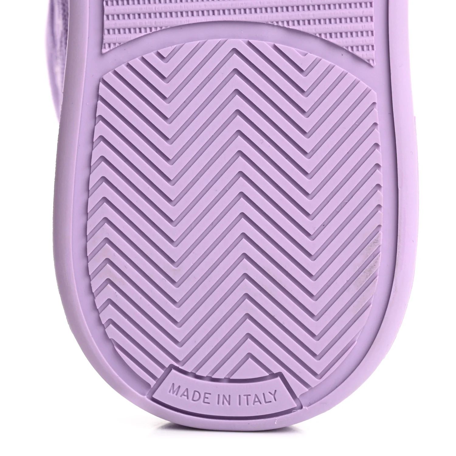 Cotton High Top Sneakers 38 Purple White - Top Club