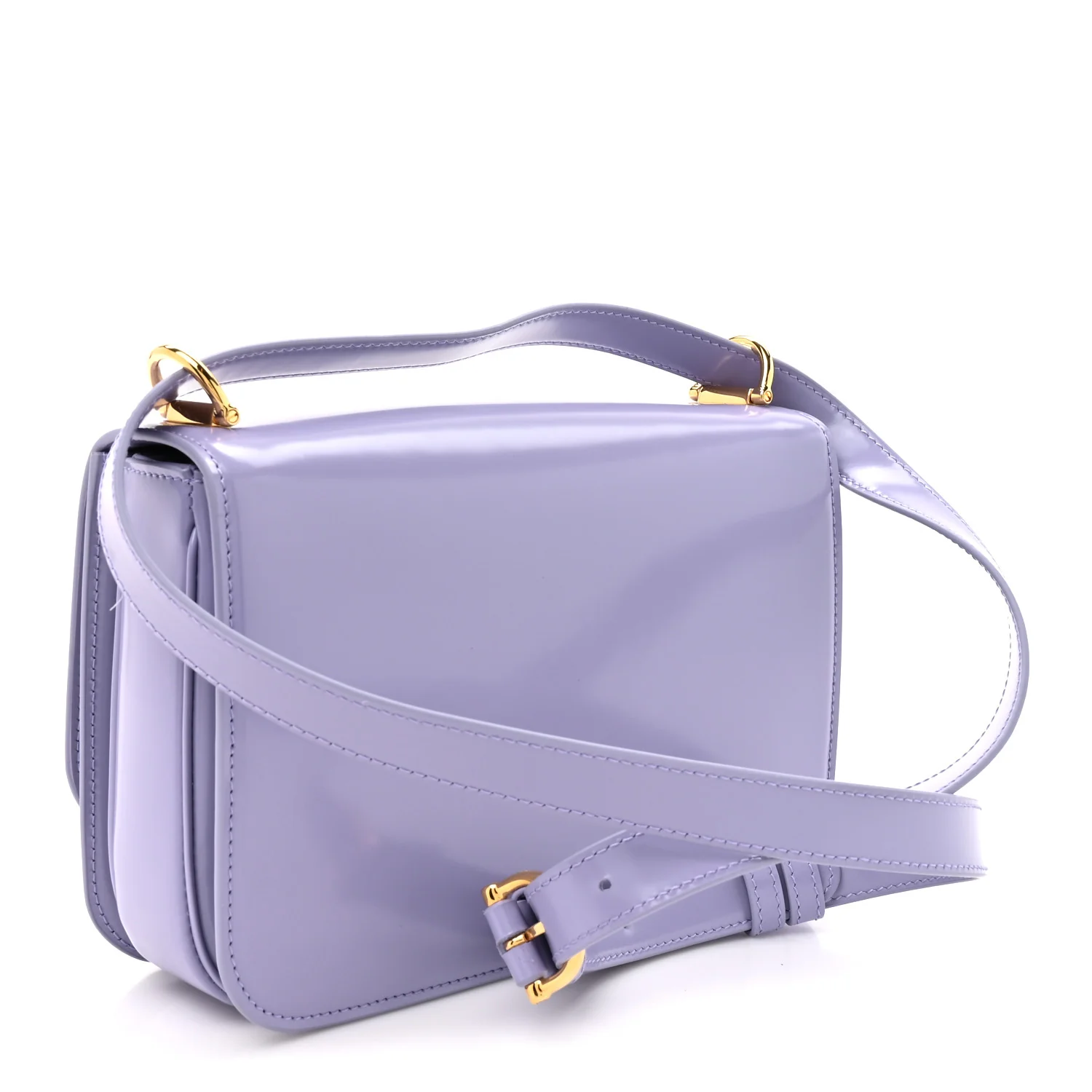 Calfskin Siena Small Shoulder Bag Lapis - Top Club