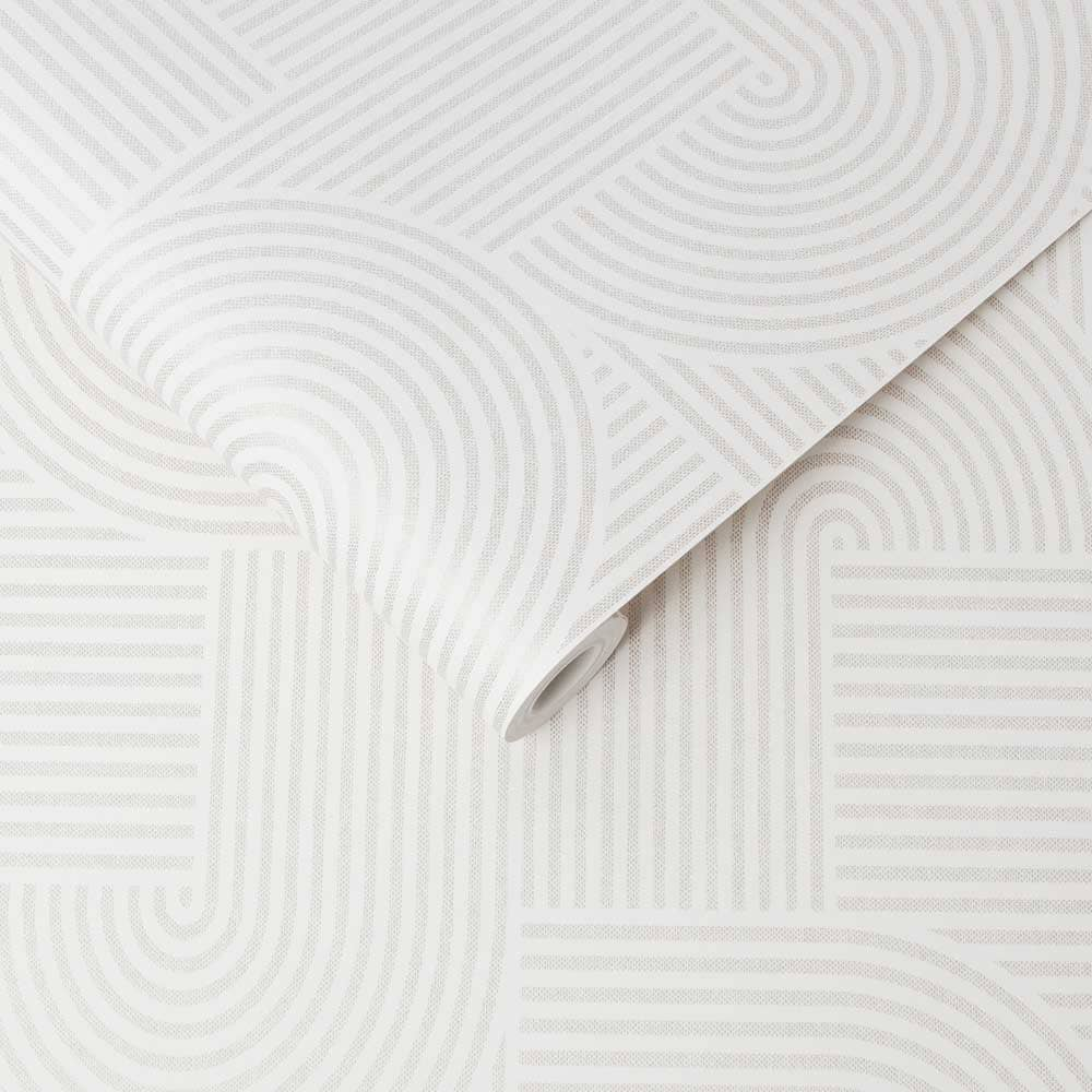 Graham & Brown  vliesbehang  Centra White Graham & Brown  vliesbehang  Centra White