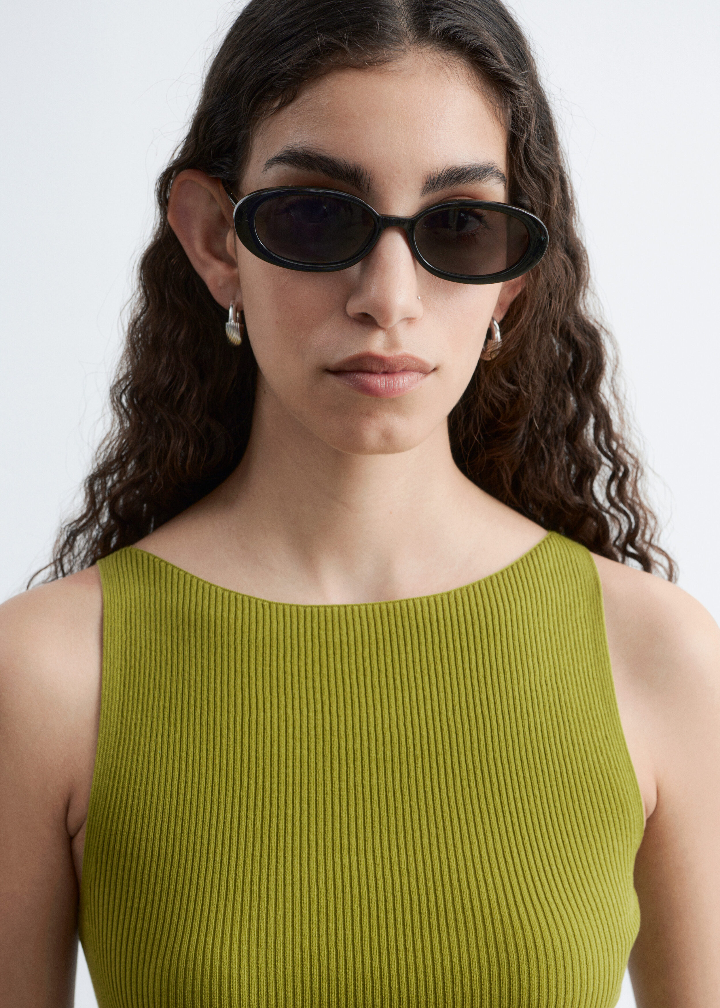 & Other Stories RIB-KNIT TANK TOP