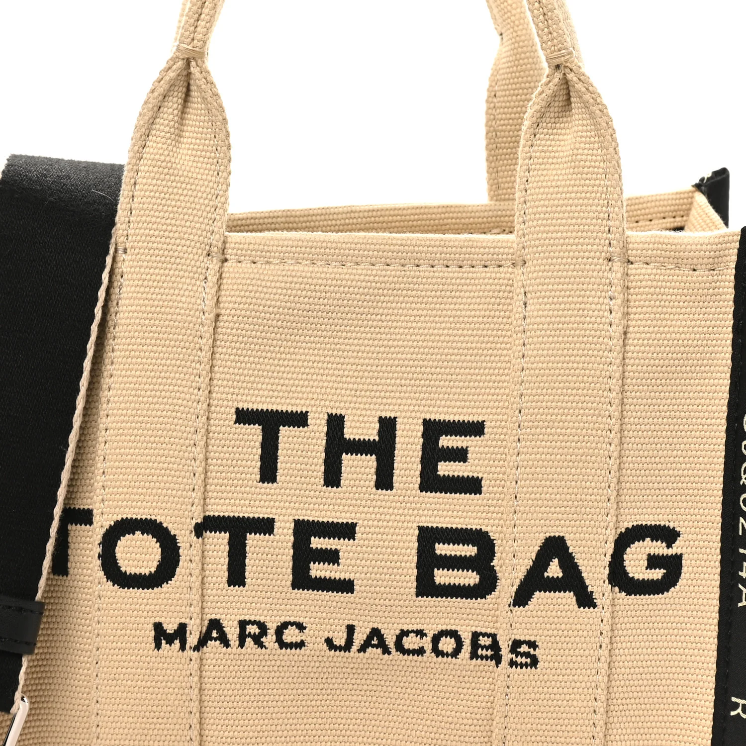 Jacquard Small The Traveler Tote Bag Warm Sand - Top Club