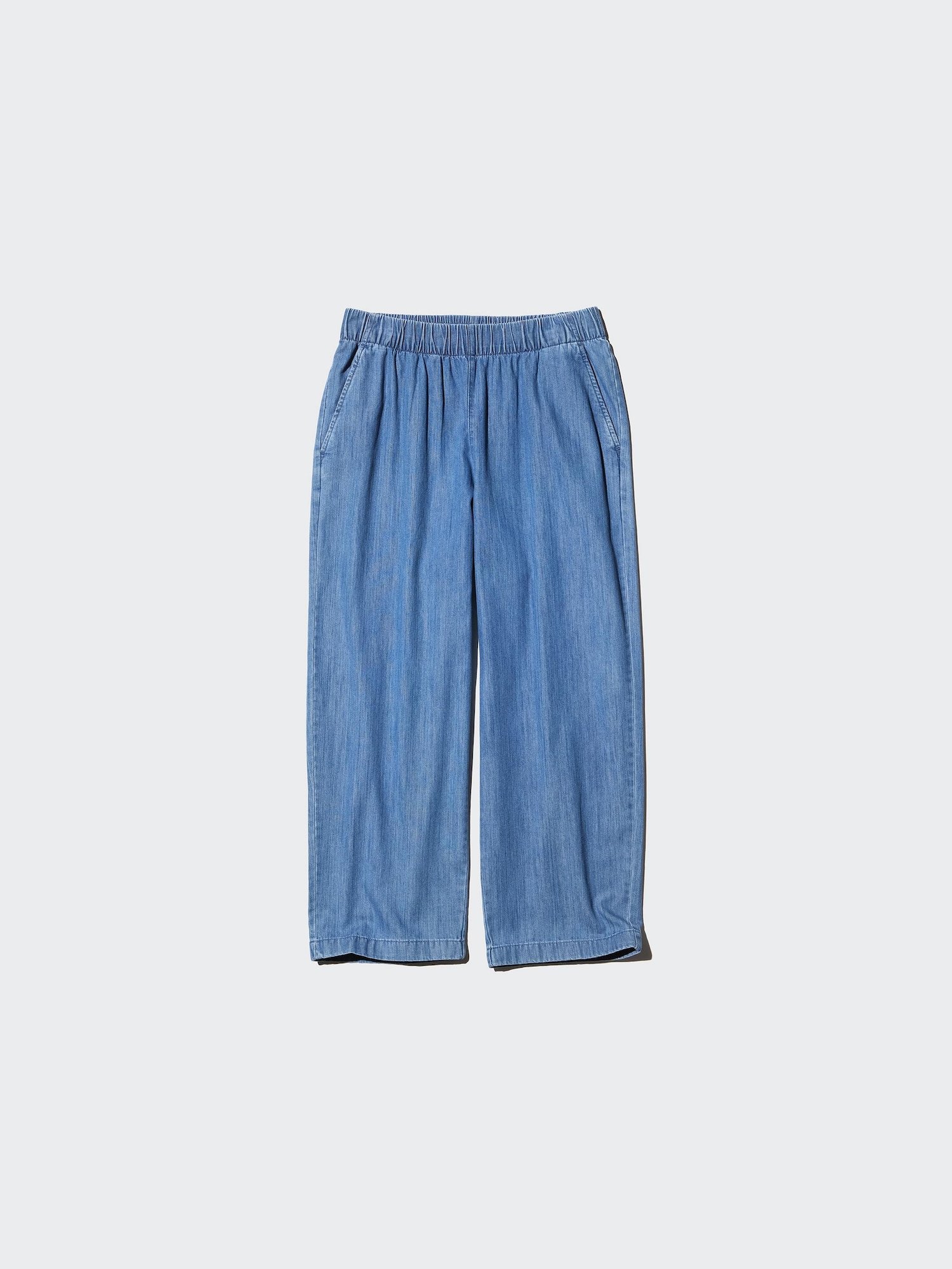 Cotton Relaxed Ankle Pants
