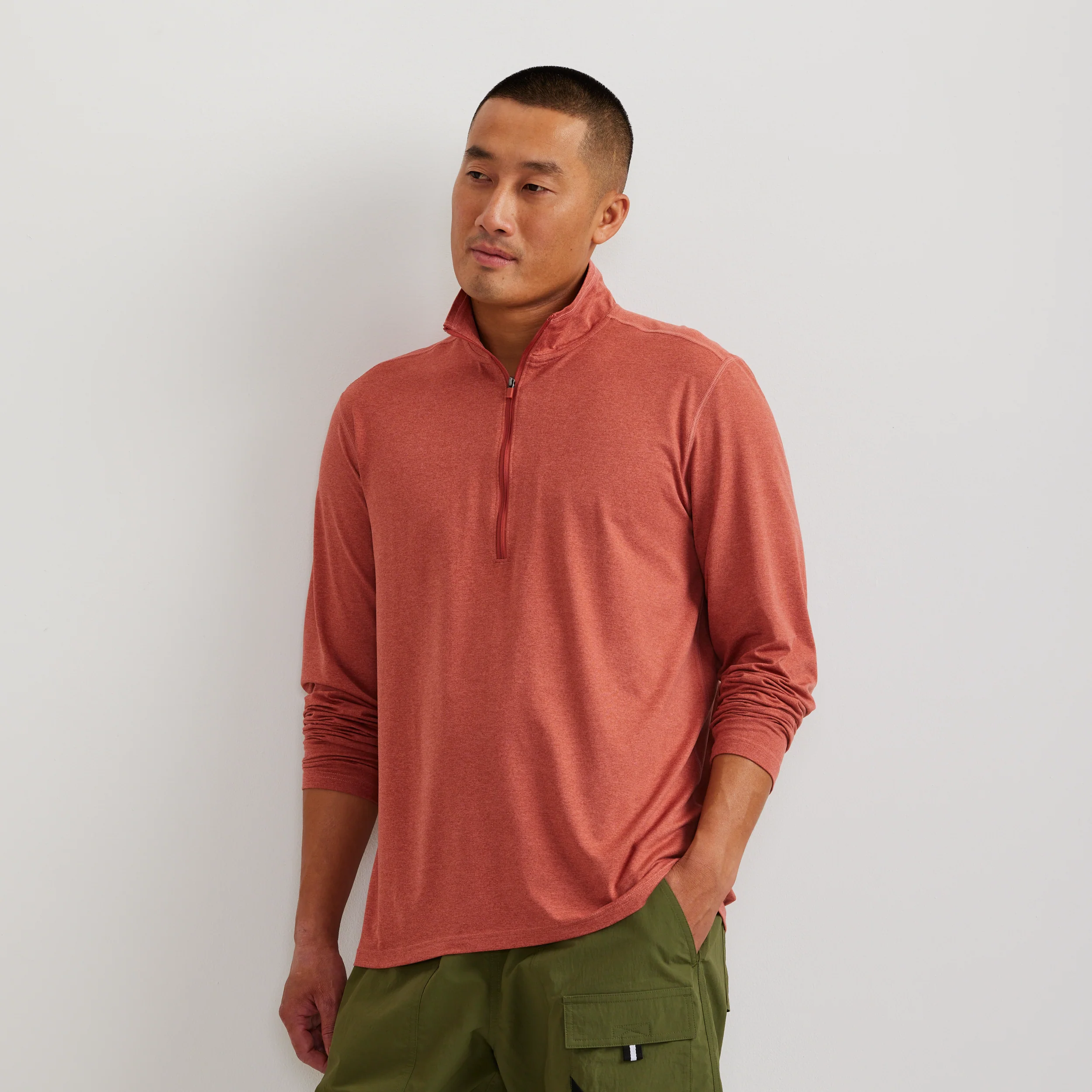 Men's Mountain Trek 1/2-Zip Mock - MoB Apparel