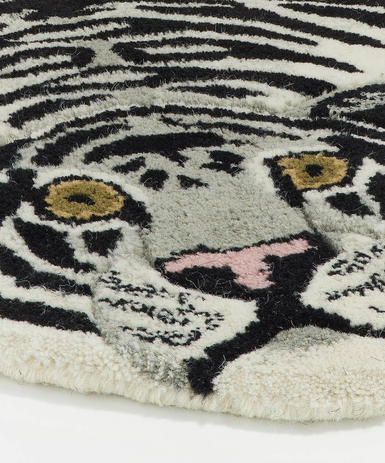 Vloerkleed Snowy Tiger L