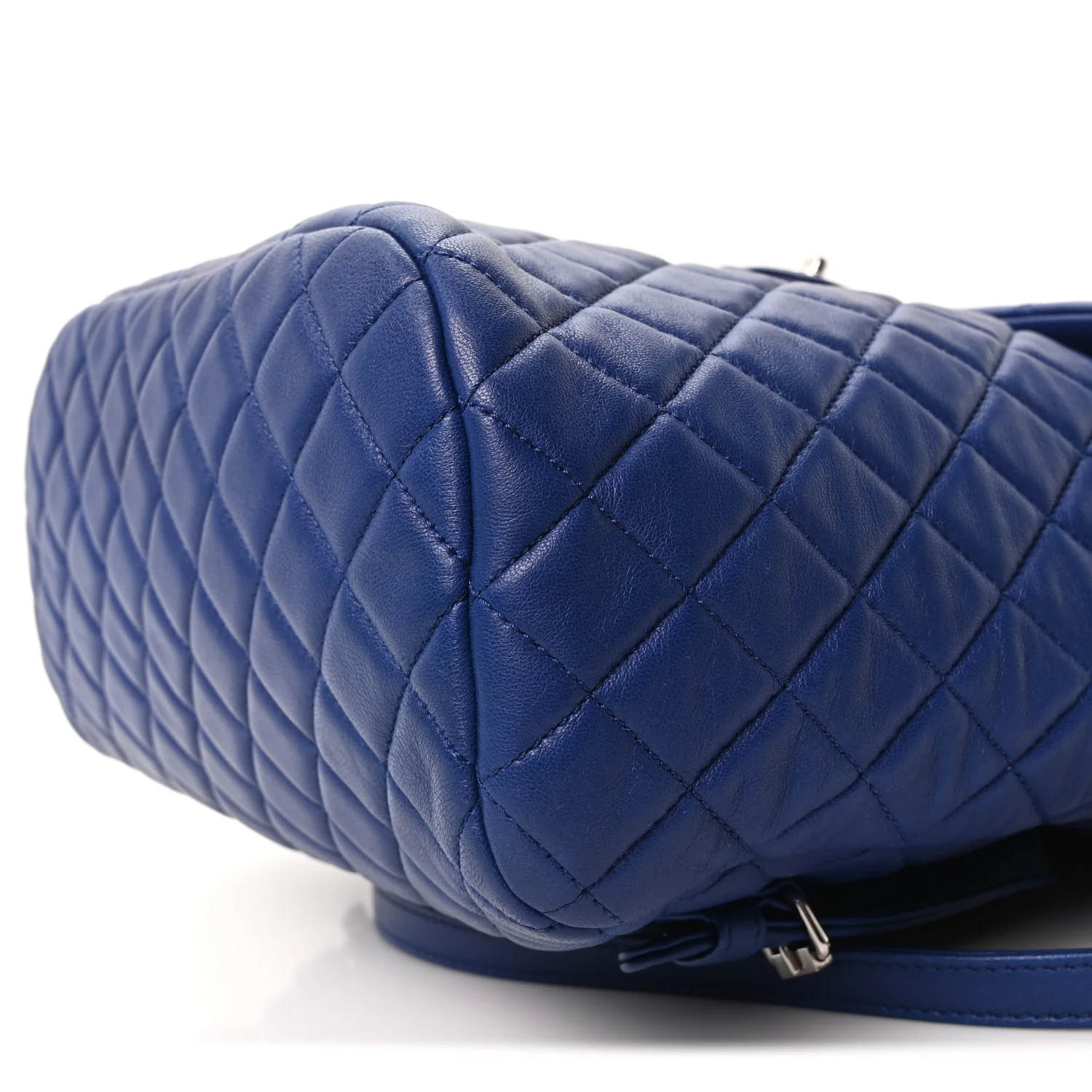 Calfskin Quilted Large Urban Spirit Backpack Navy - Top Club