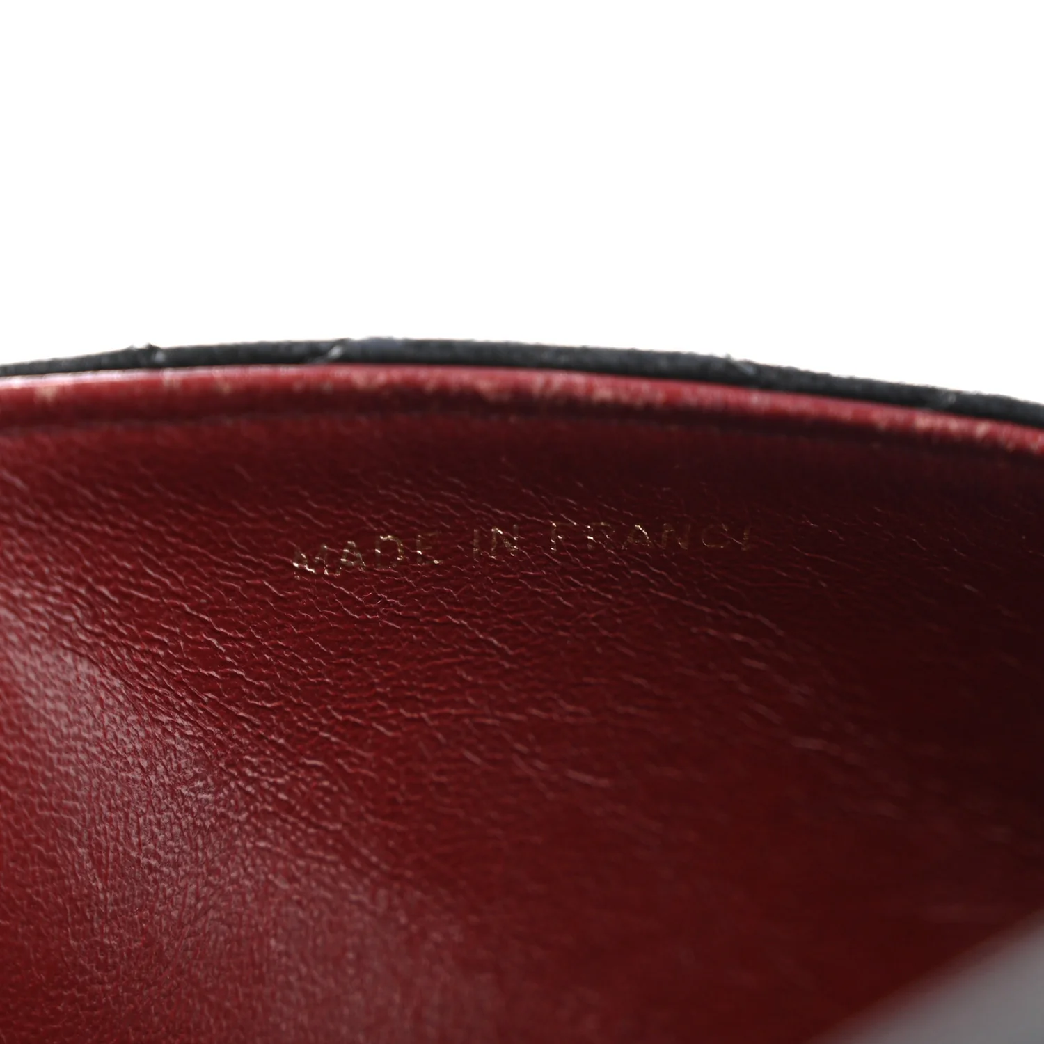 Lambskin Quilted Envelope Flap Black - Top Club