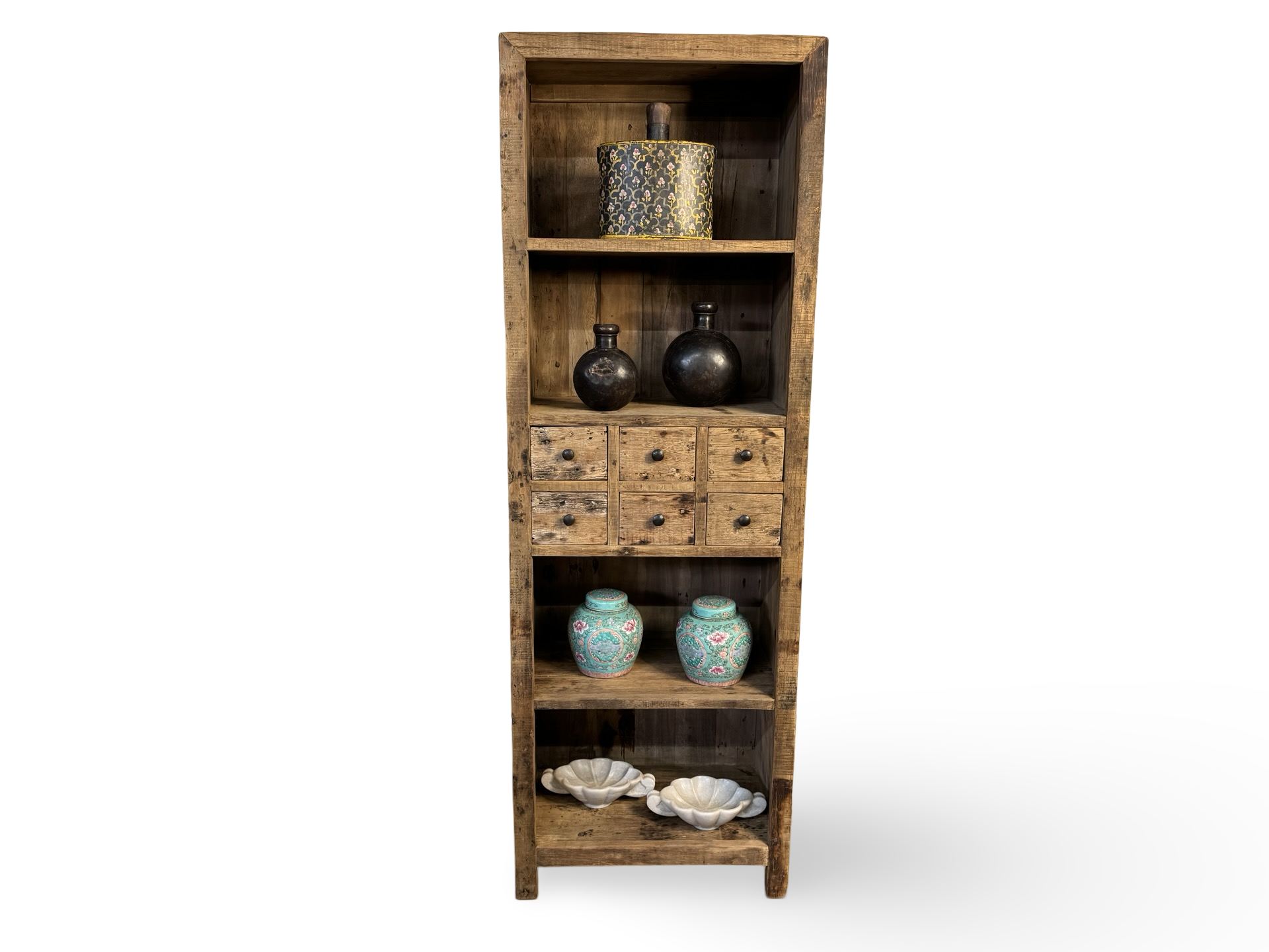 R0200225 boeken 6 La kast Elba 200x40x68
