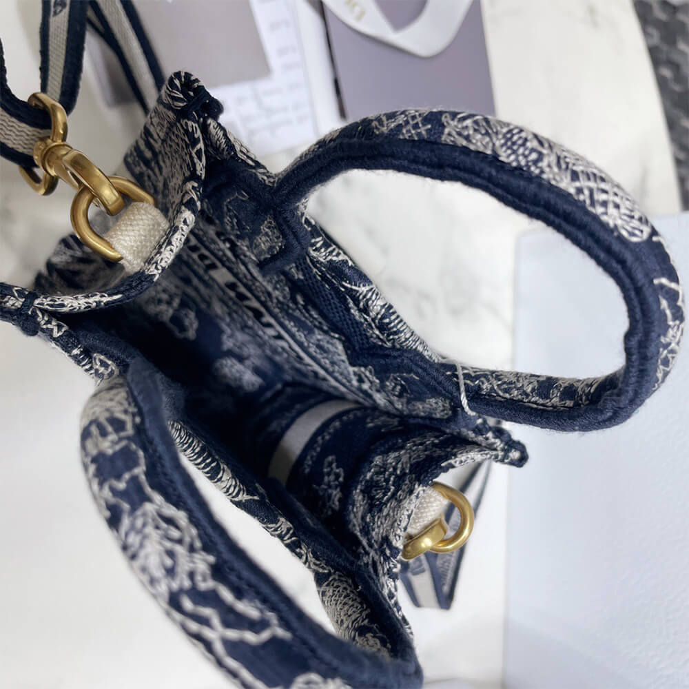 MINI DIOR BOOK TOTE PHONE BAG - Top Club