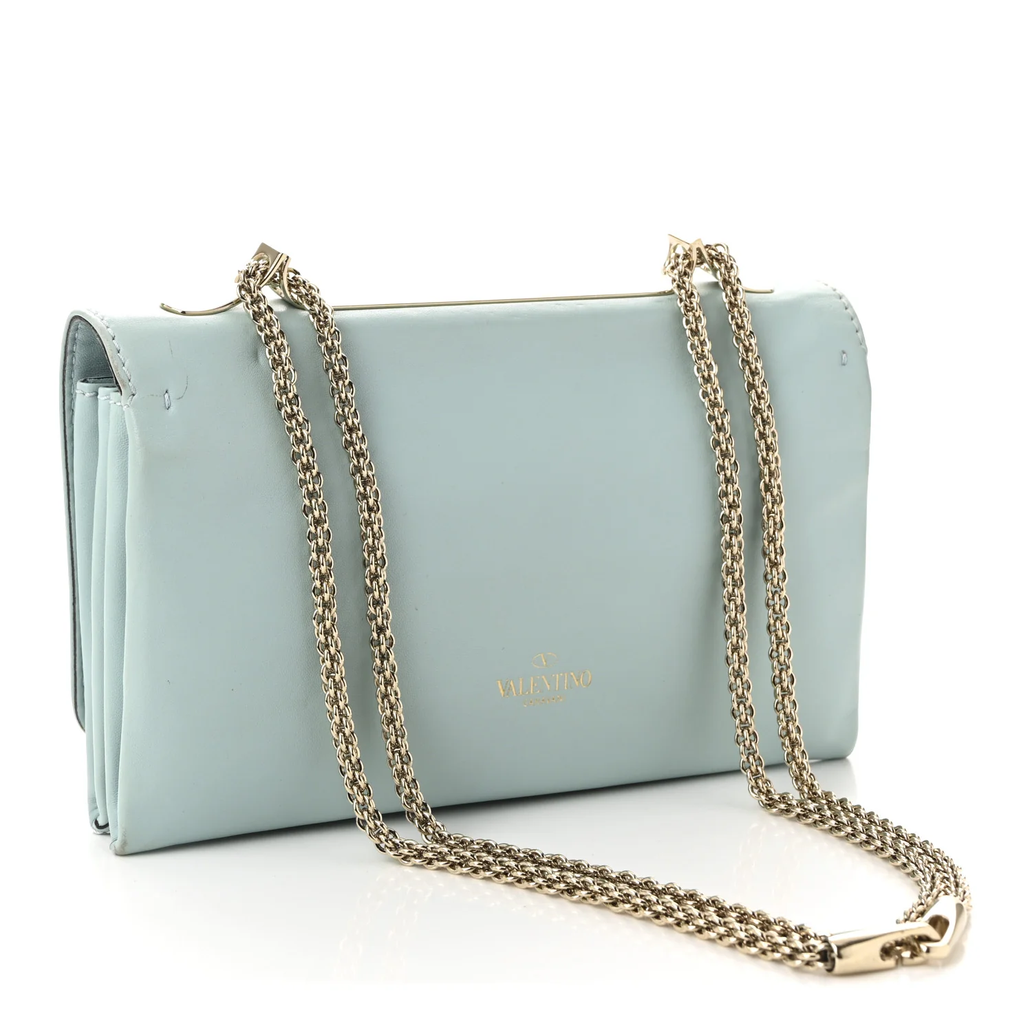 Nappa Va Va Voom Shoulder Bag Blue - Top Club