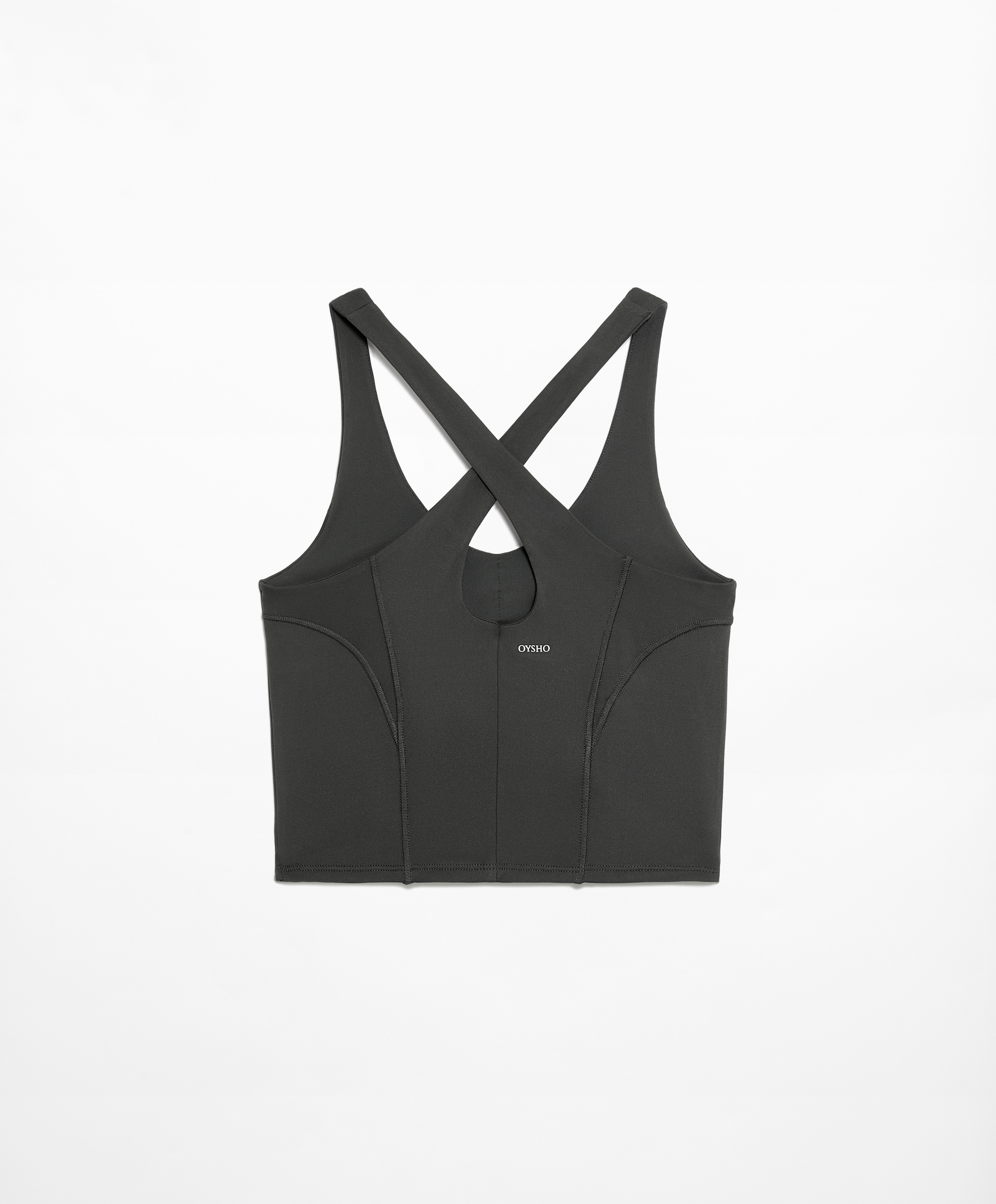 OYSHO Comfortlux tank top with overlocking detail