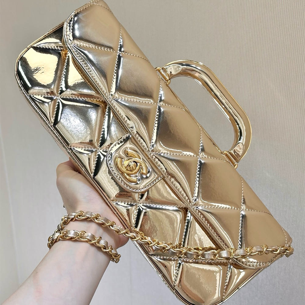 CHANEL Large Flap Bag With Top Handle(high-end grade) - Top Club