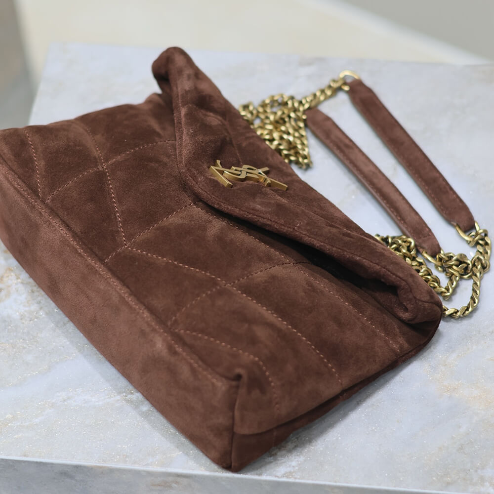 YSL Toy Puffer in suede - Top Club