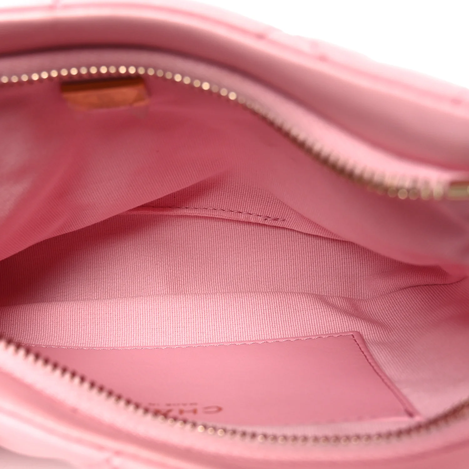 Lambskin Quilted CC Links Hobo Light Pink - Top Club
