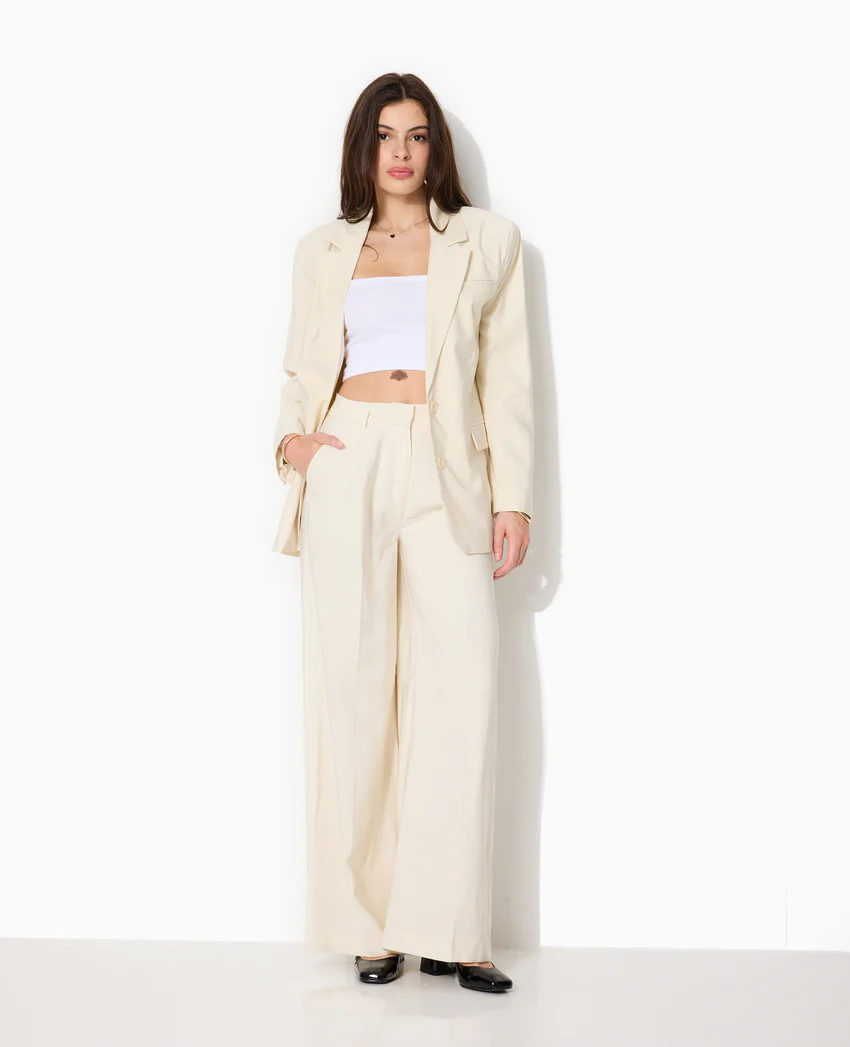 Pimkie Veste blazer oversize en tissu fluide