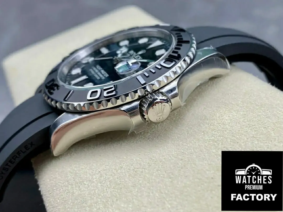 Rolex Yacht Master M226659-0004 Clean Factory Black Rubber Strap