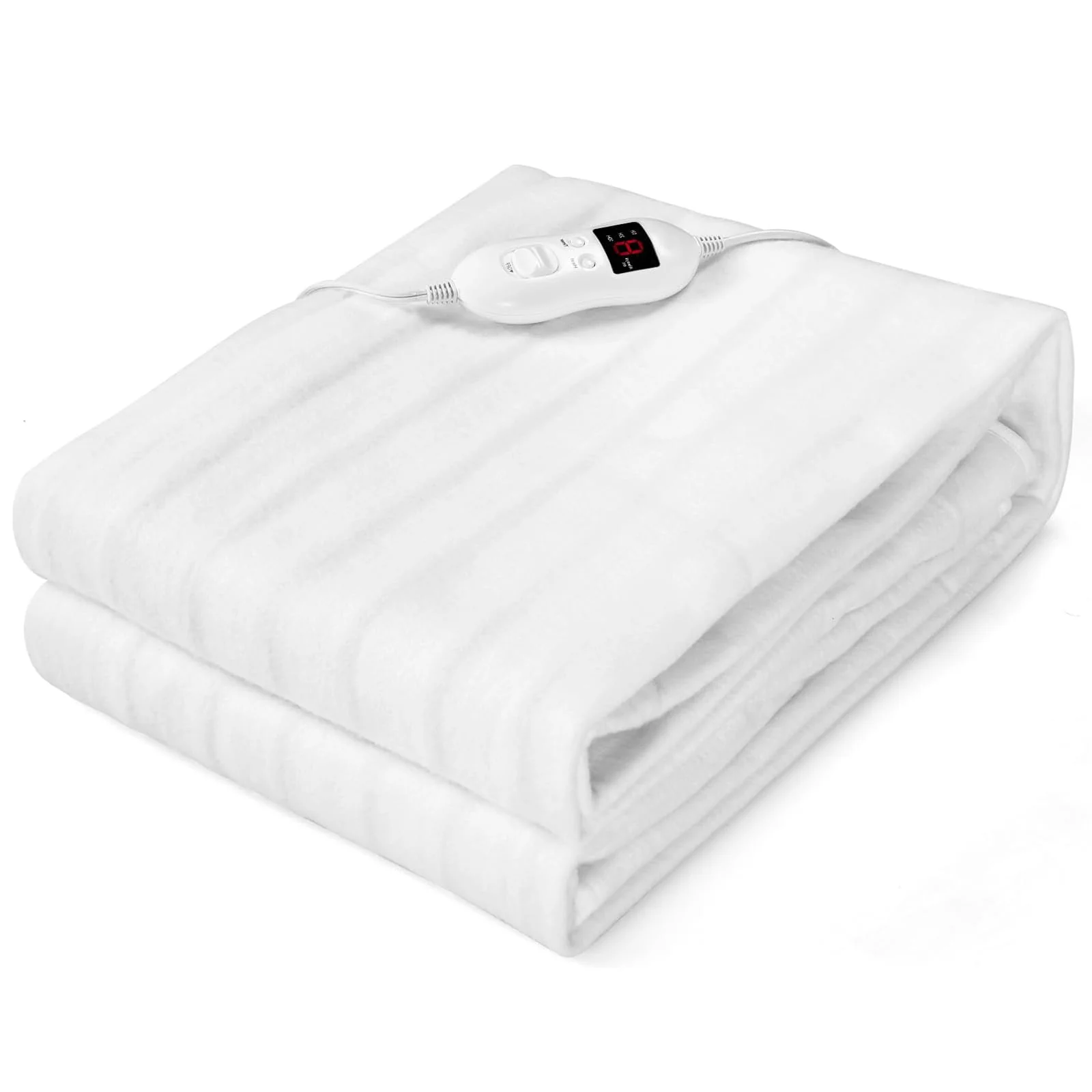 BEFOUNDLOVELY Heated Mattress Pad Twin with 8 Heat Settings & 10H Timer, Overheat Protection