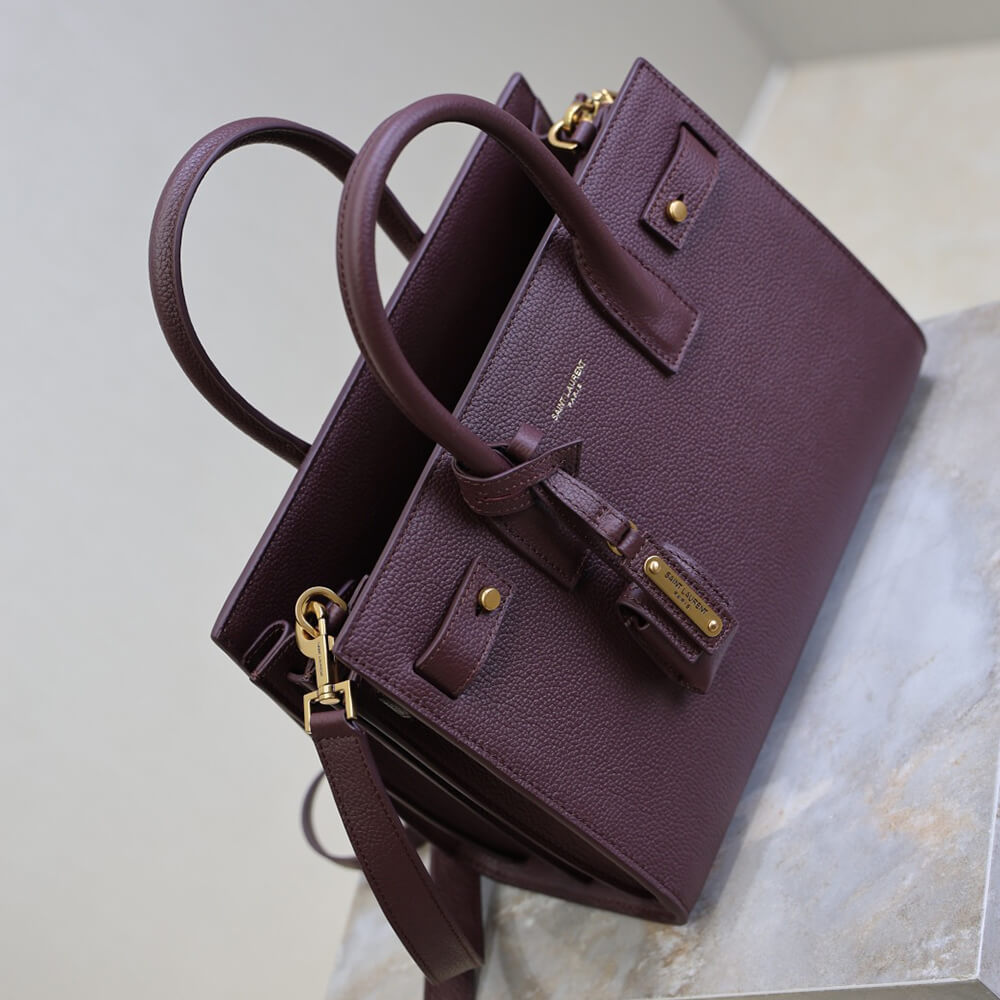 YSL SAC DE JOUR IN SUPPLE GRAINED LEATHER   BABY(HIGH-END GRADE) - Top Club