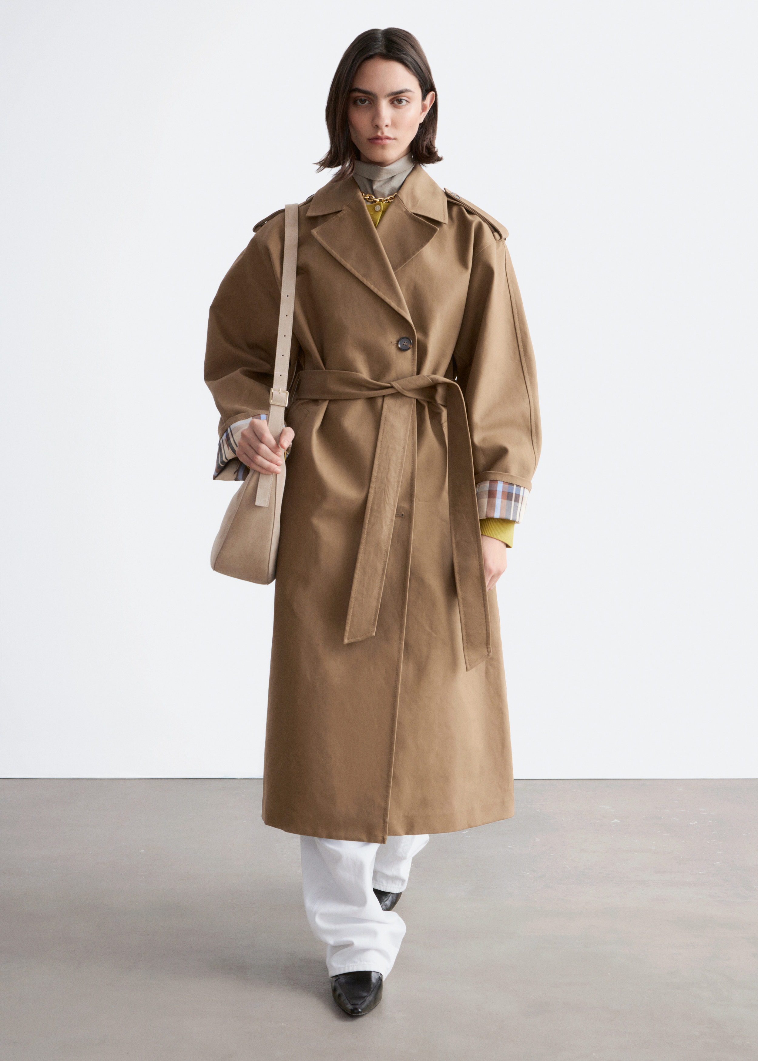 & Other Stories BELTED TRENCH COAT