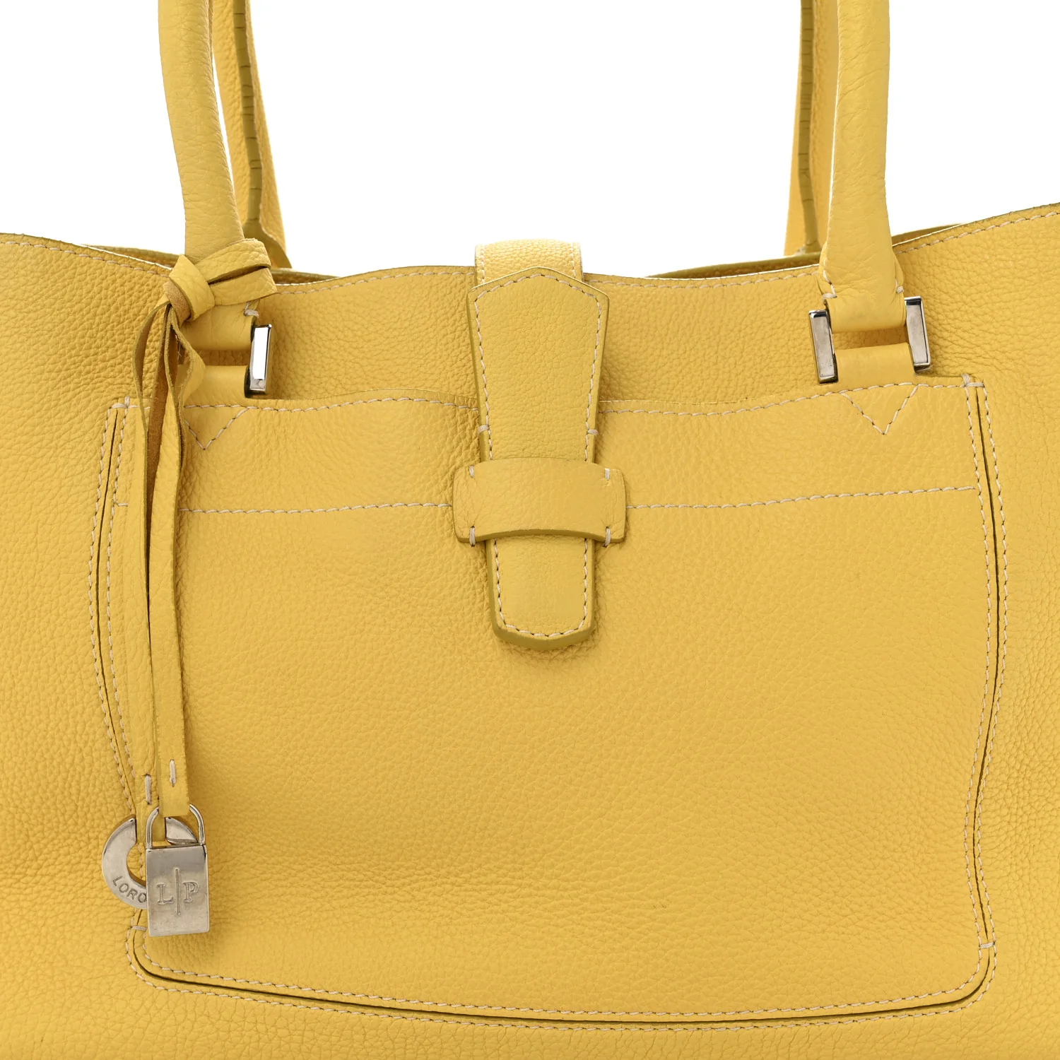 Grained Calfskin Bellevue Odessa Yellow - Top Club