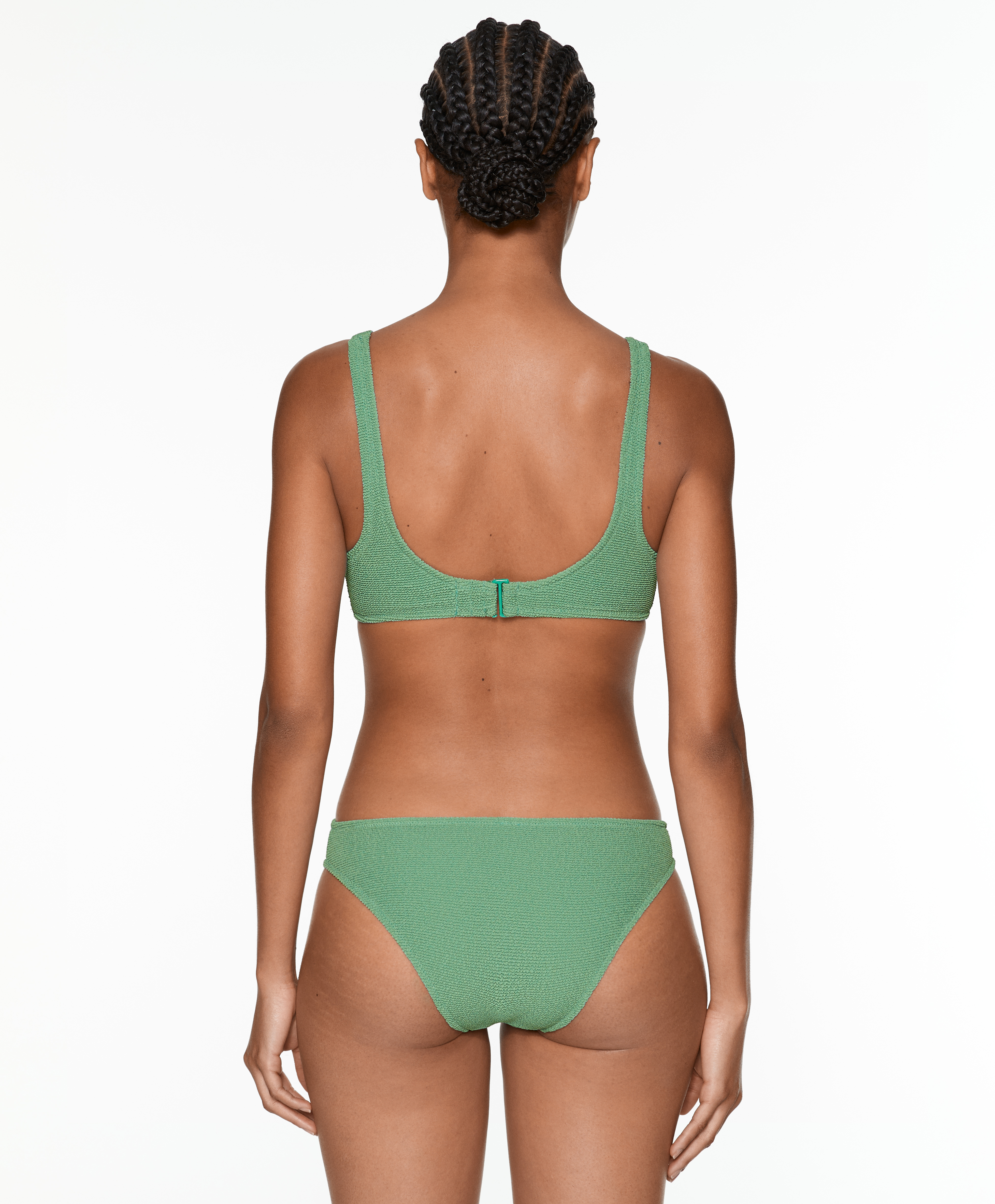 OYSHO Medium-coverage crinkle bikini briefs