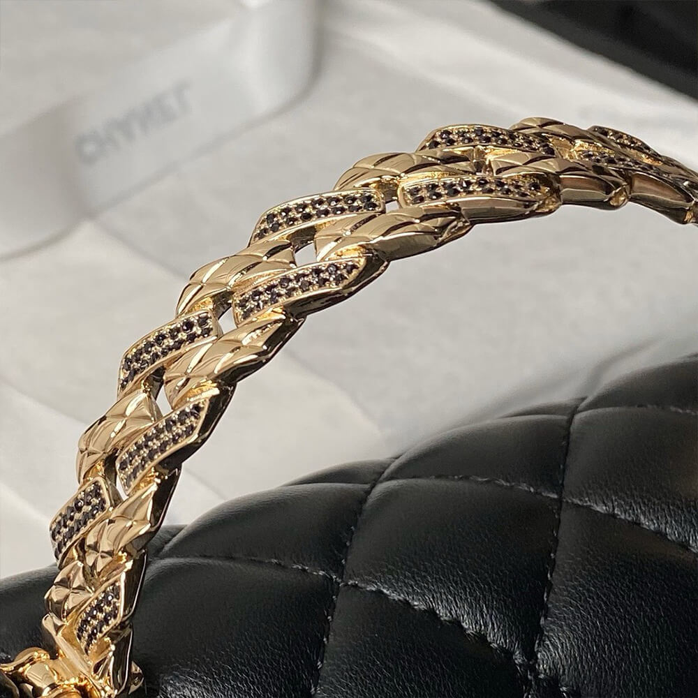 CHANEL Mini Flap Bag with Top Handle - Top Club