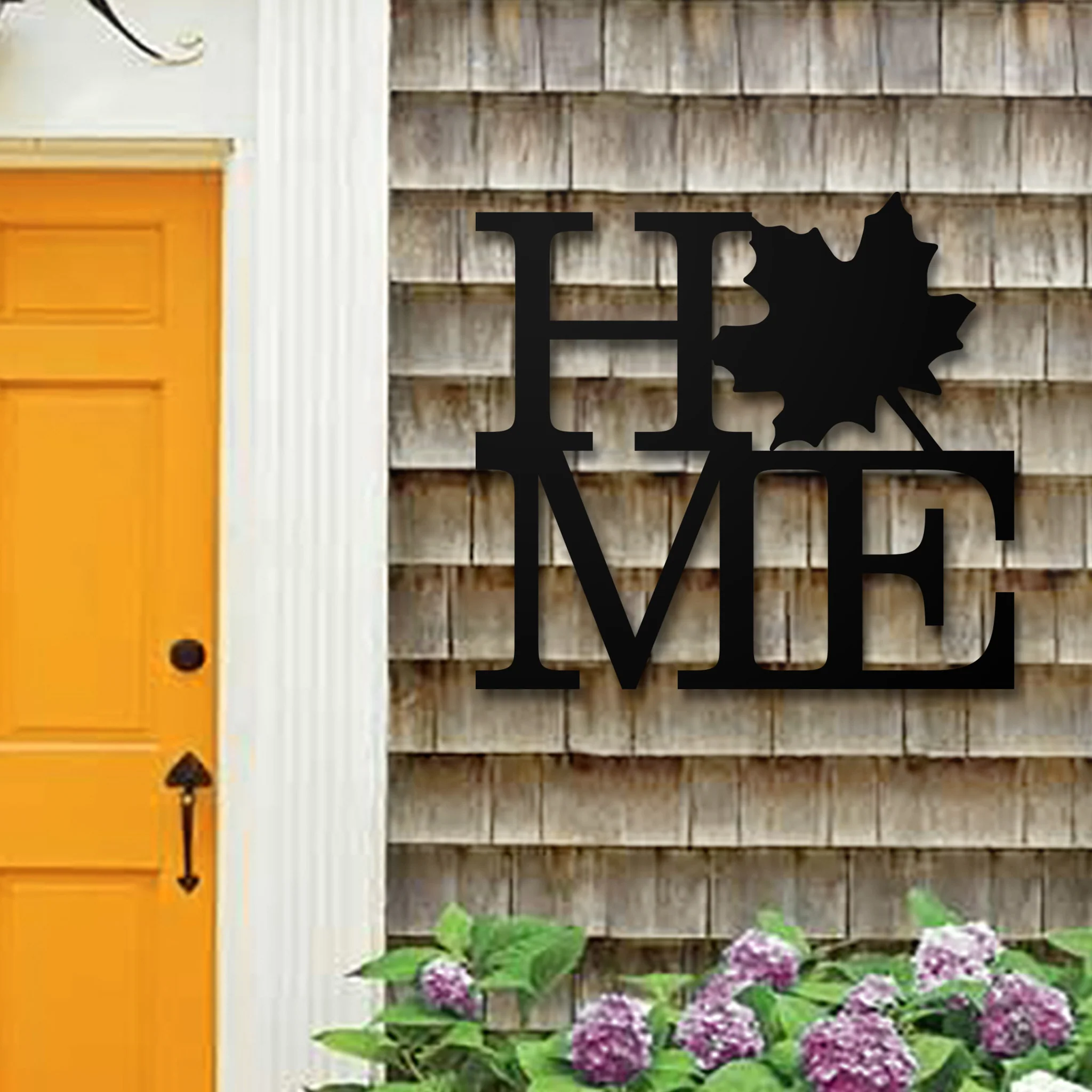 Home - Fall Leaf Metal Wall Art - Alvarez Pro Painting LLC