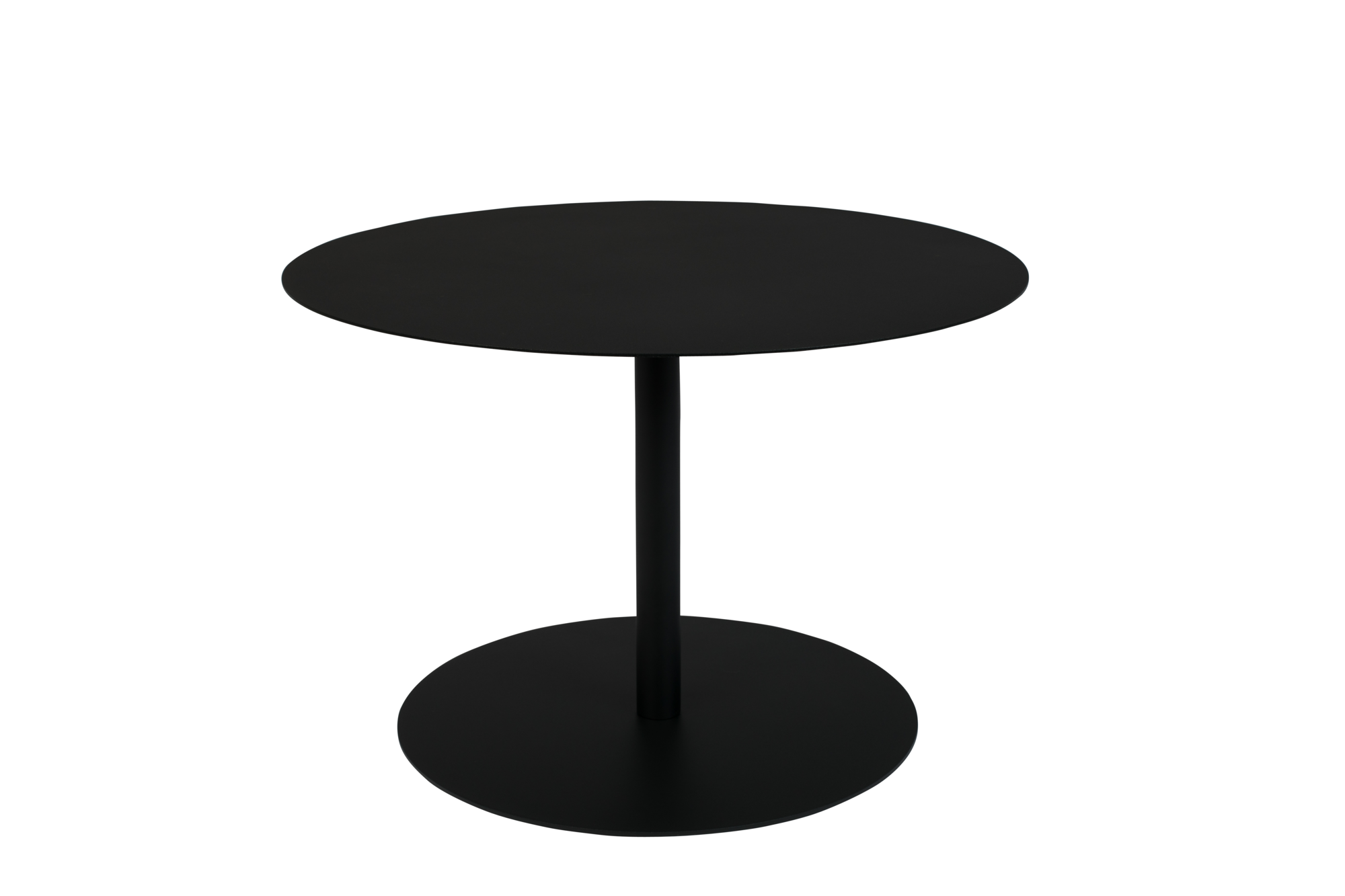 Bijzettafel Snow Snow rond zwart M