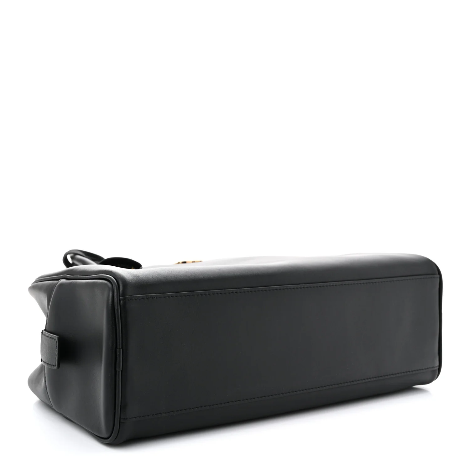 Calfskin Large Perfect Bowling Bag Black - Top Club